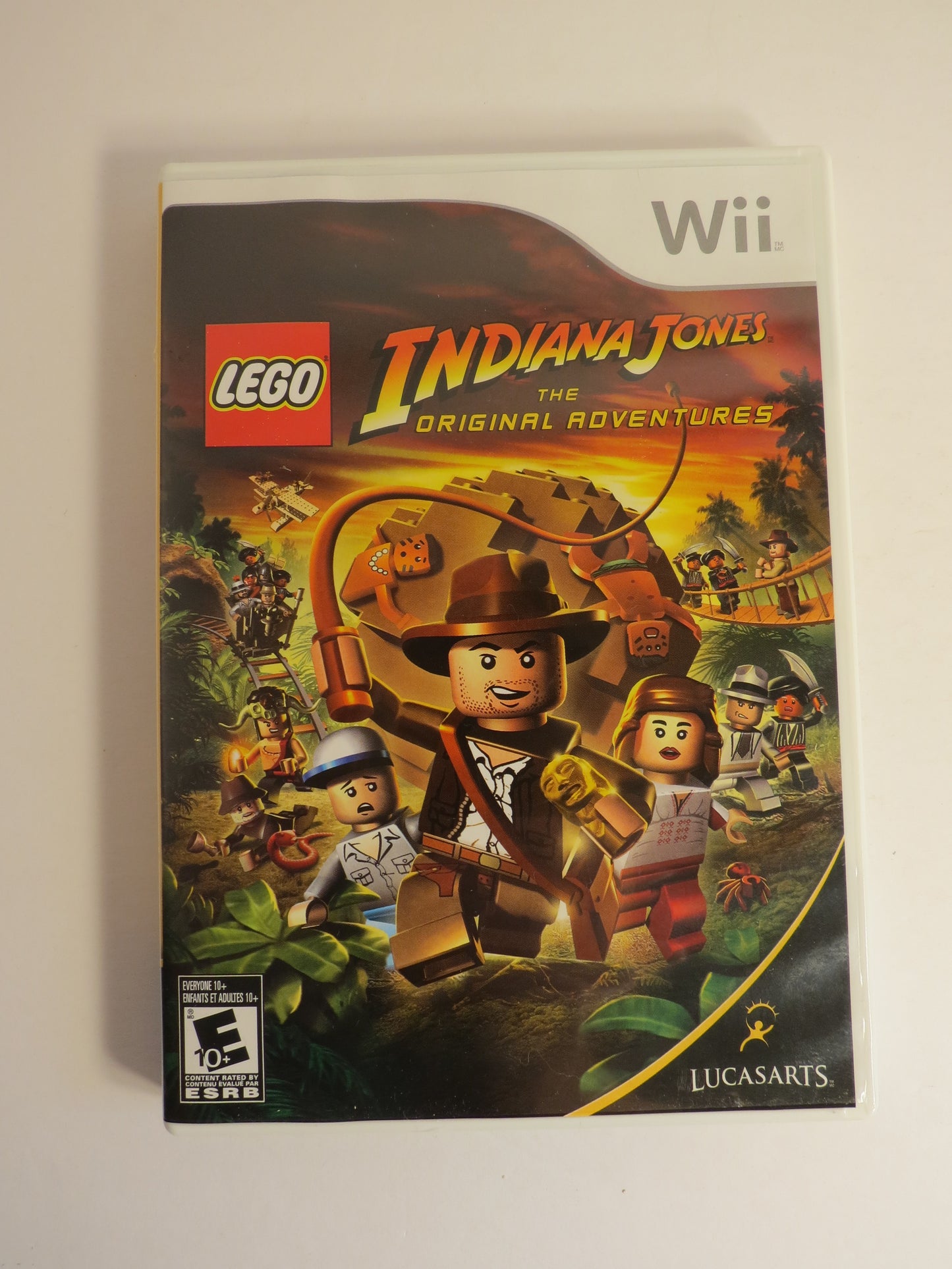 Lego Indiana Jones The Original Adventures Nintendo Wii Game CIB