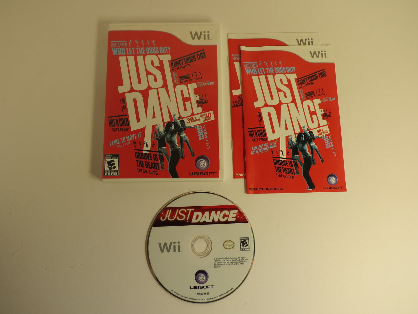 Just Dance Nintendo Wii Game CIB