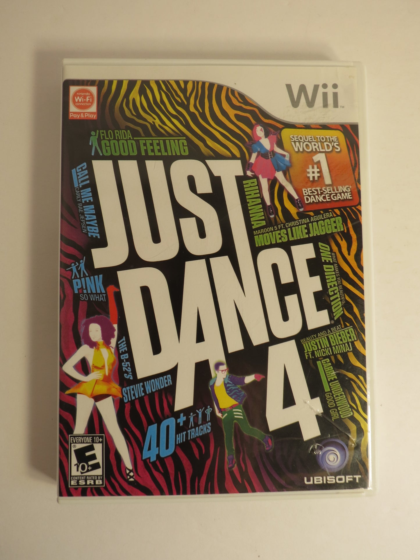 Just Dance 4 Nintendo Wii Game CIB