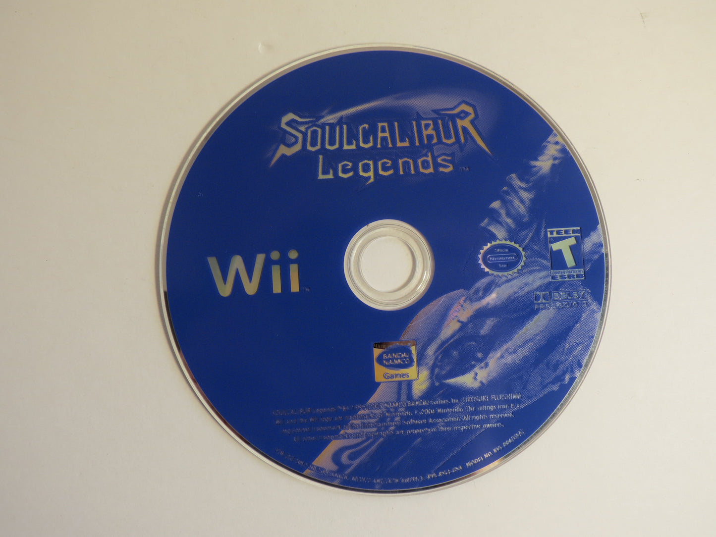 Soulcalibur Legends Nintendo Wii Game CIB