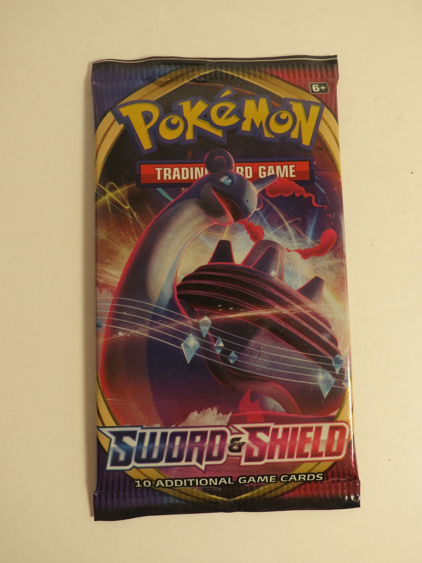 Sword & Shield Base Pokemon Booster Pack Sealed Lapras Artwork