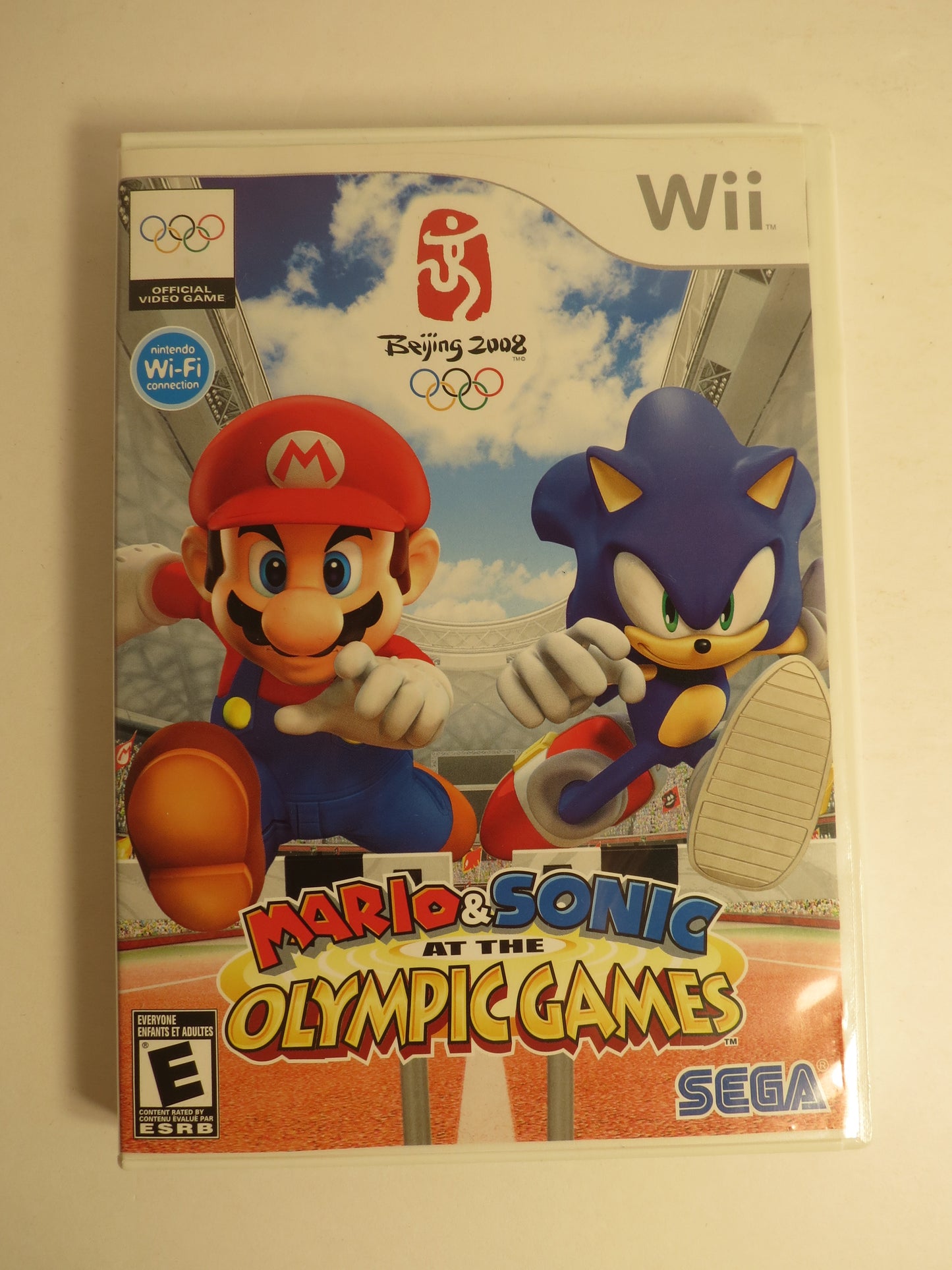 Mario & Sonic at the Olympic Games Nintendo Wii Game CIB