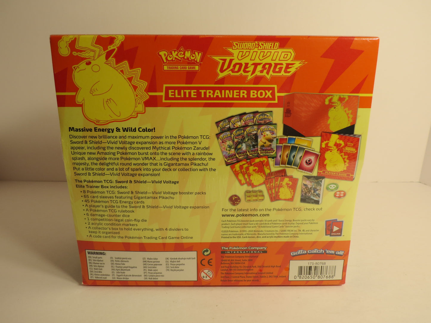 Vivid Voltage Pokemon Elite Trainer Box ETB Sealed