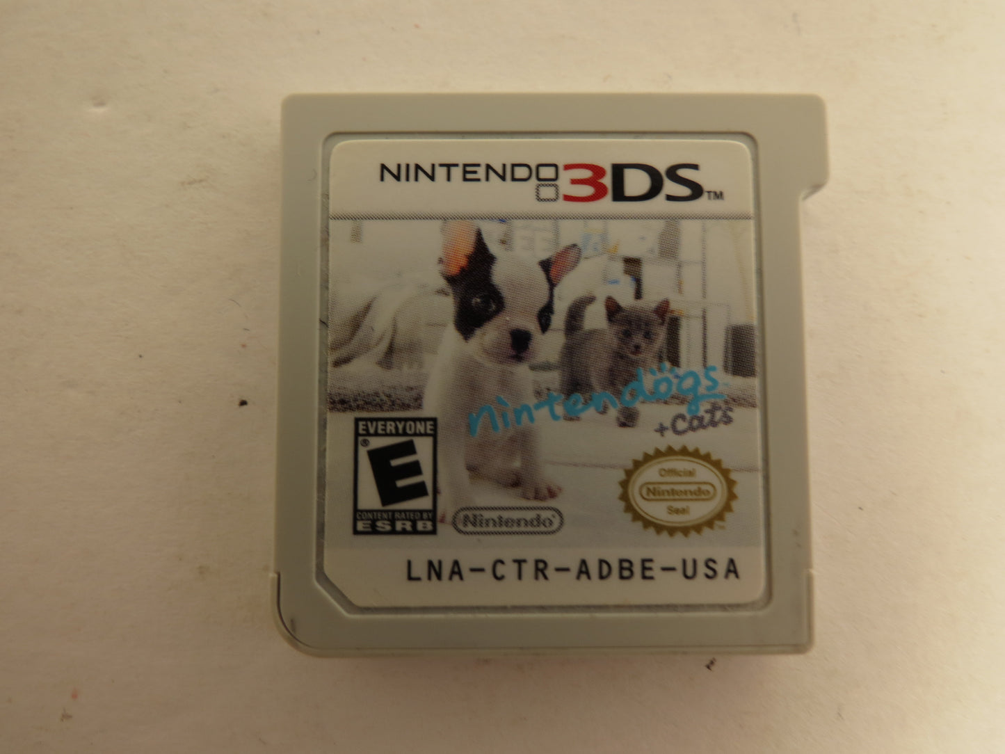 Nintendogs + Cats French Bulldog & New Friends Nintendo 3DS Game CIB