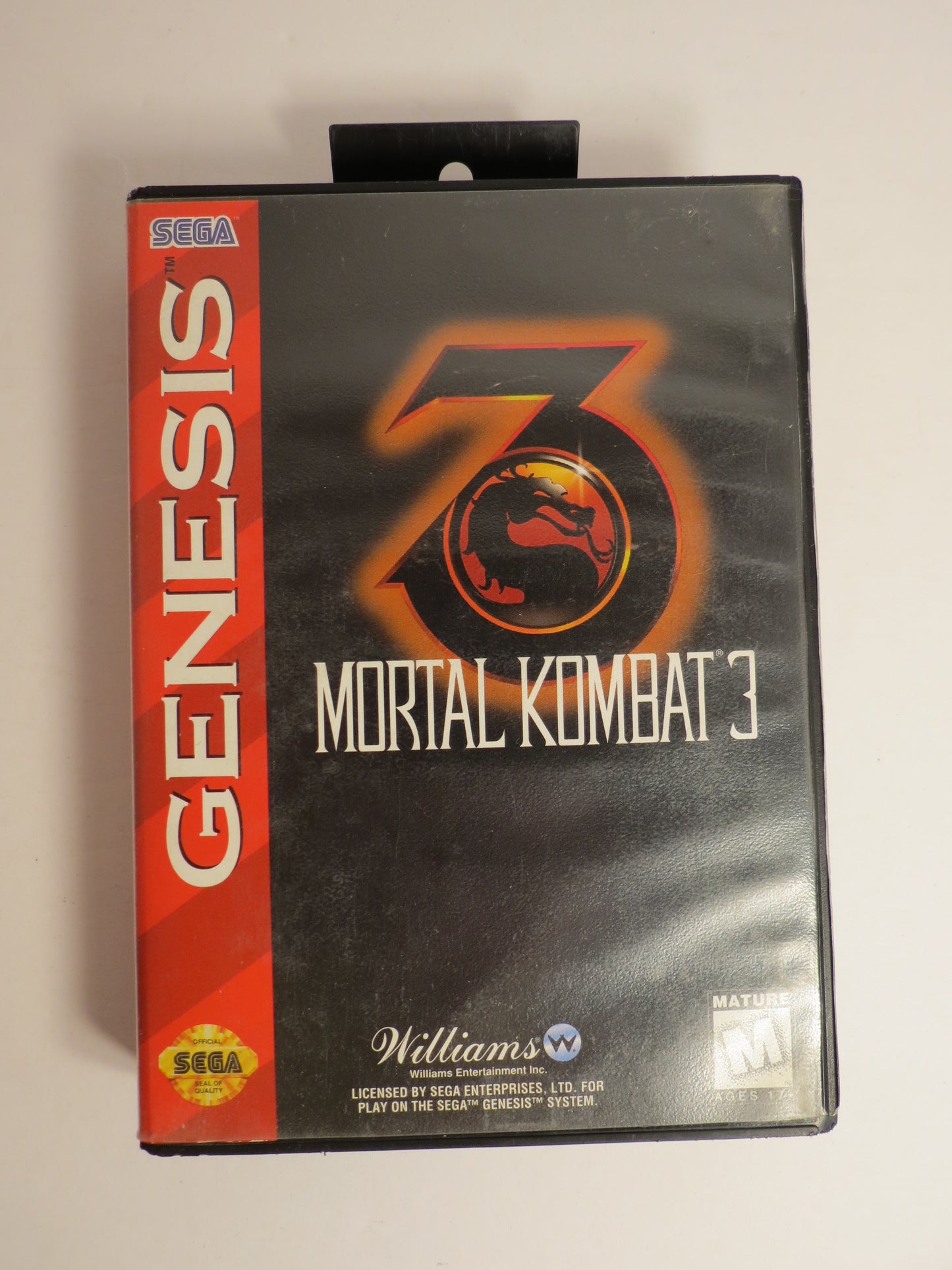 Mortal Kombat 3 Sega Genesis Game CB