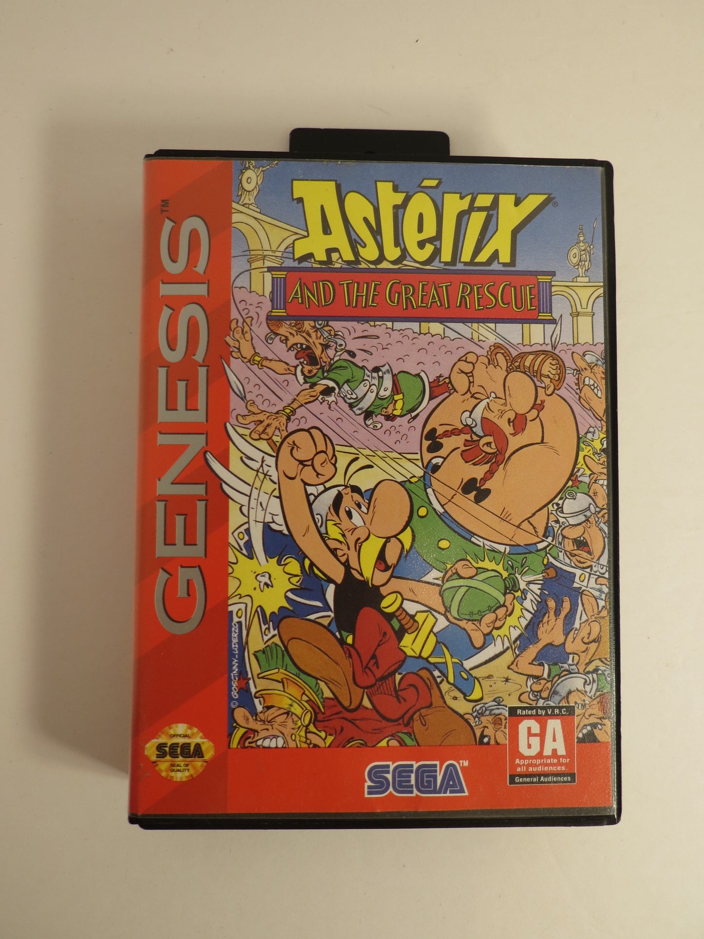 Asterix and the Great Rescue Sega Genesis Game CB