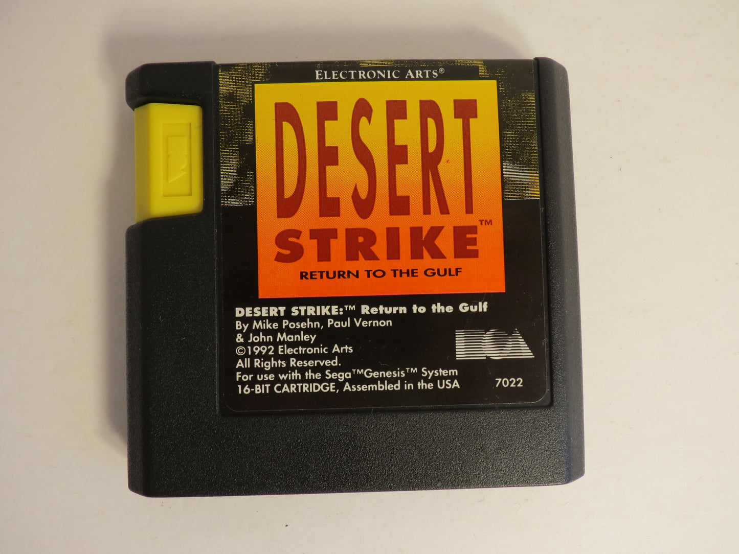 Desert Strike Return to the Gulf Sega Genesis Game CIB