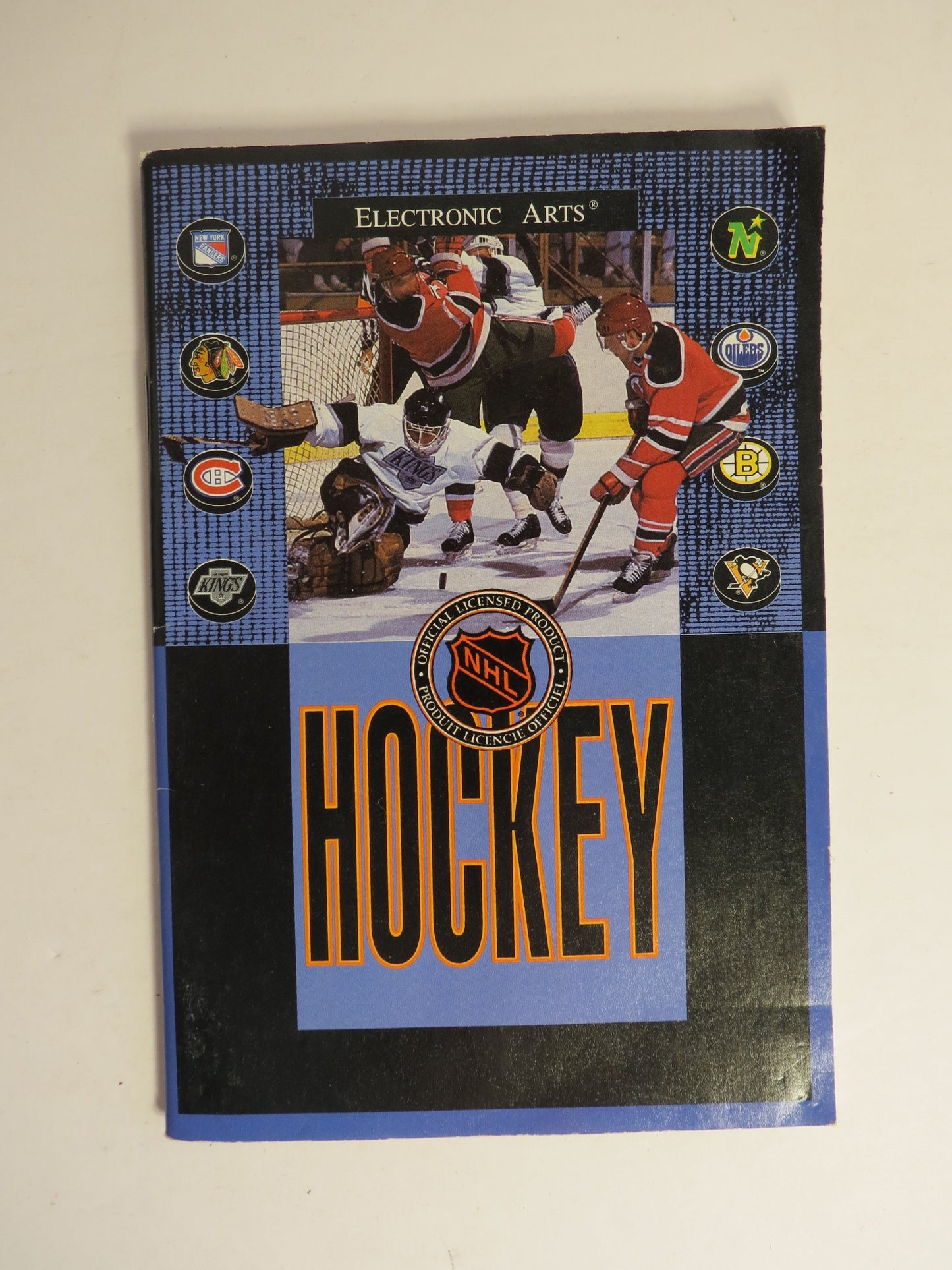NHL Hockey Sega Genesis Game CIB