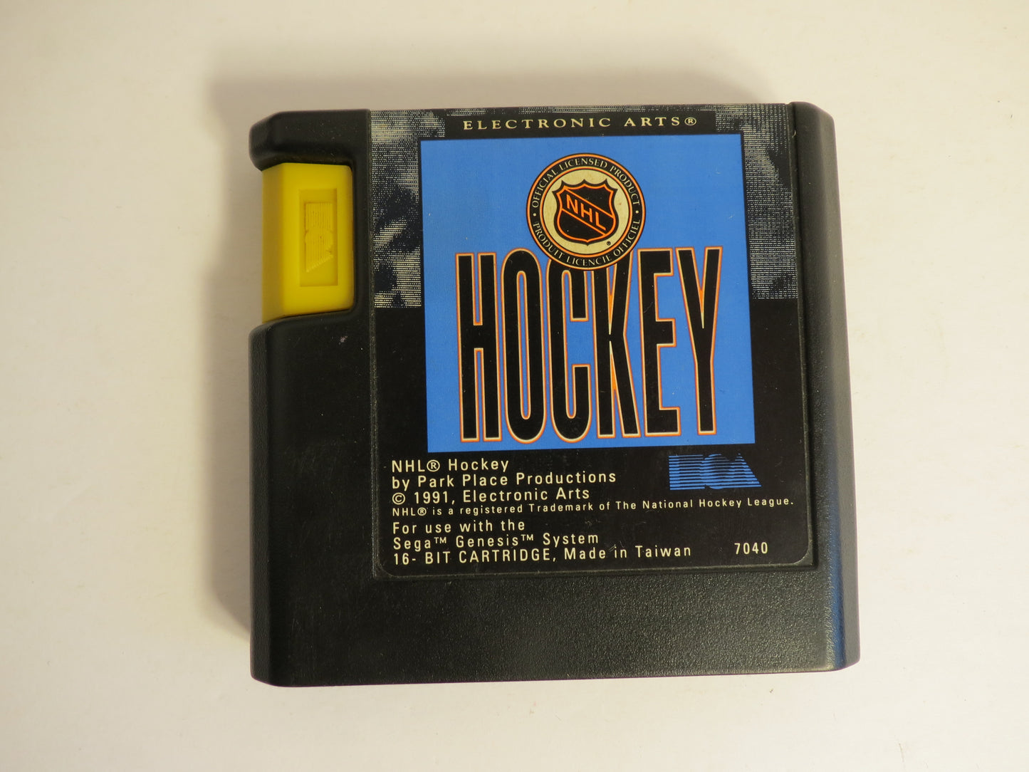 NHL Hockey Sega Genesis Game CIB
