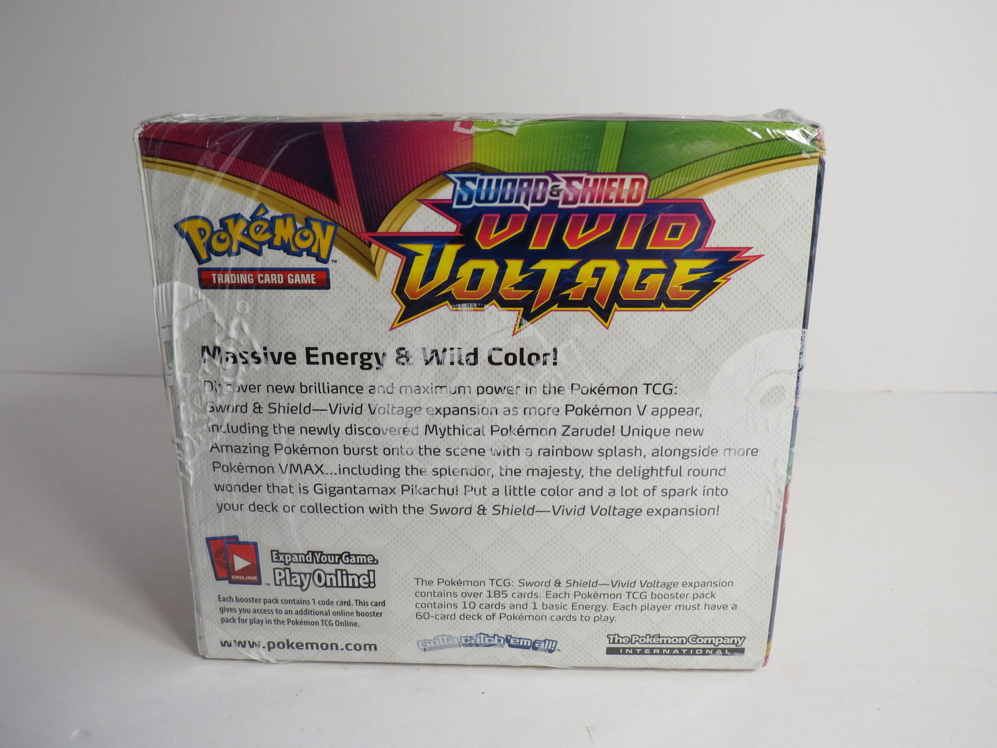 Sword & Shield Vivid Voltage Pokemon Booster Box Sealed