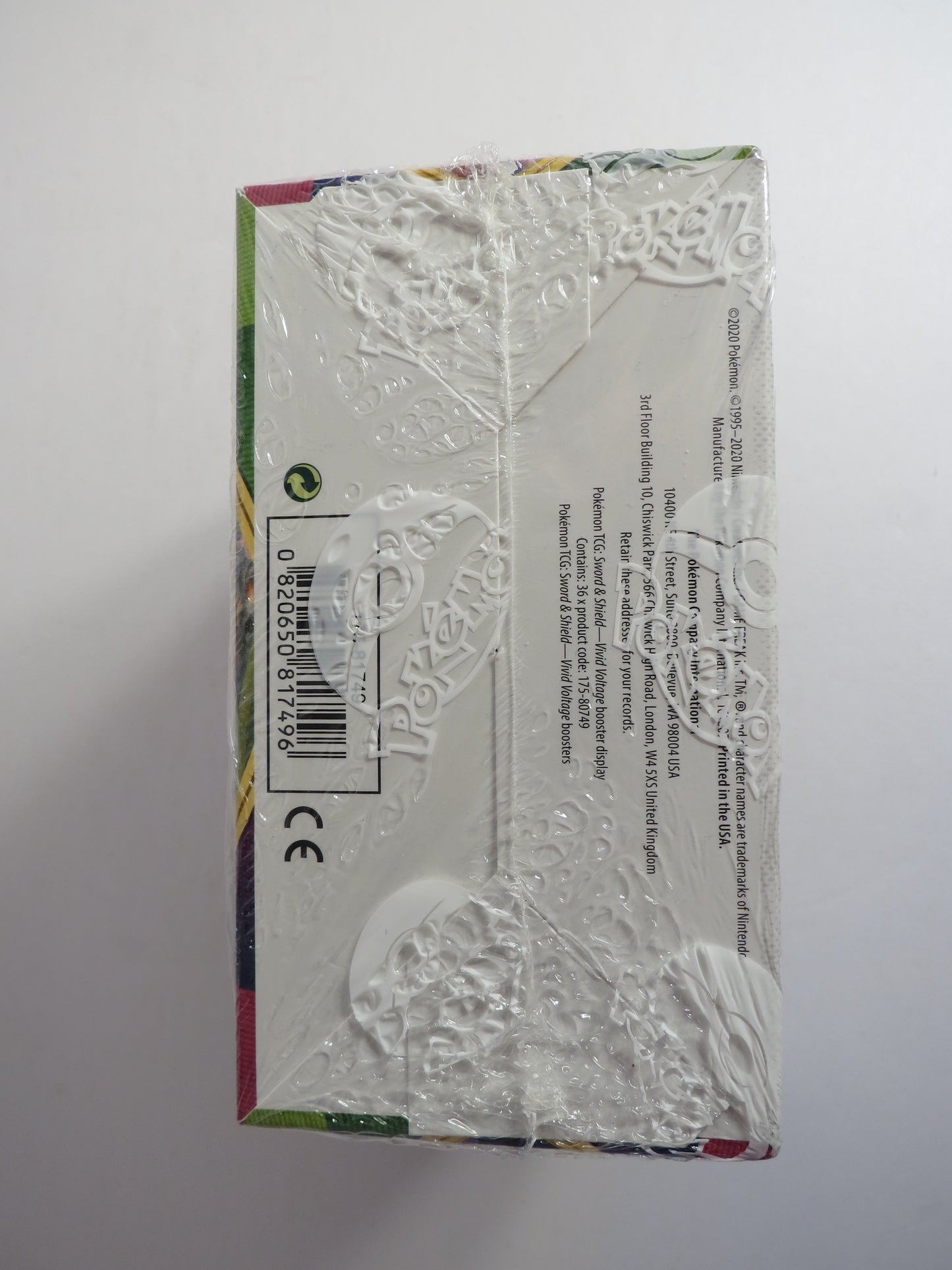 Sword & Shield Vivid Voltage Pokemon Booster Box Sealed