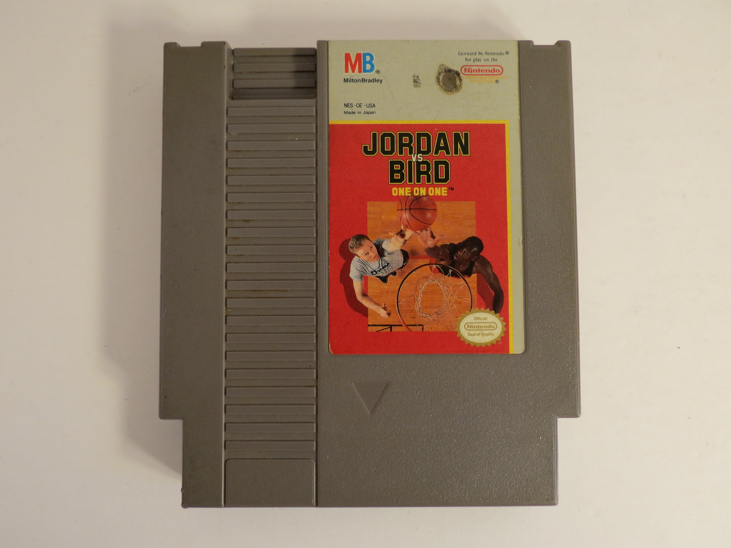 Jordan vs Bird One on One Nintendo NES Game