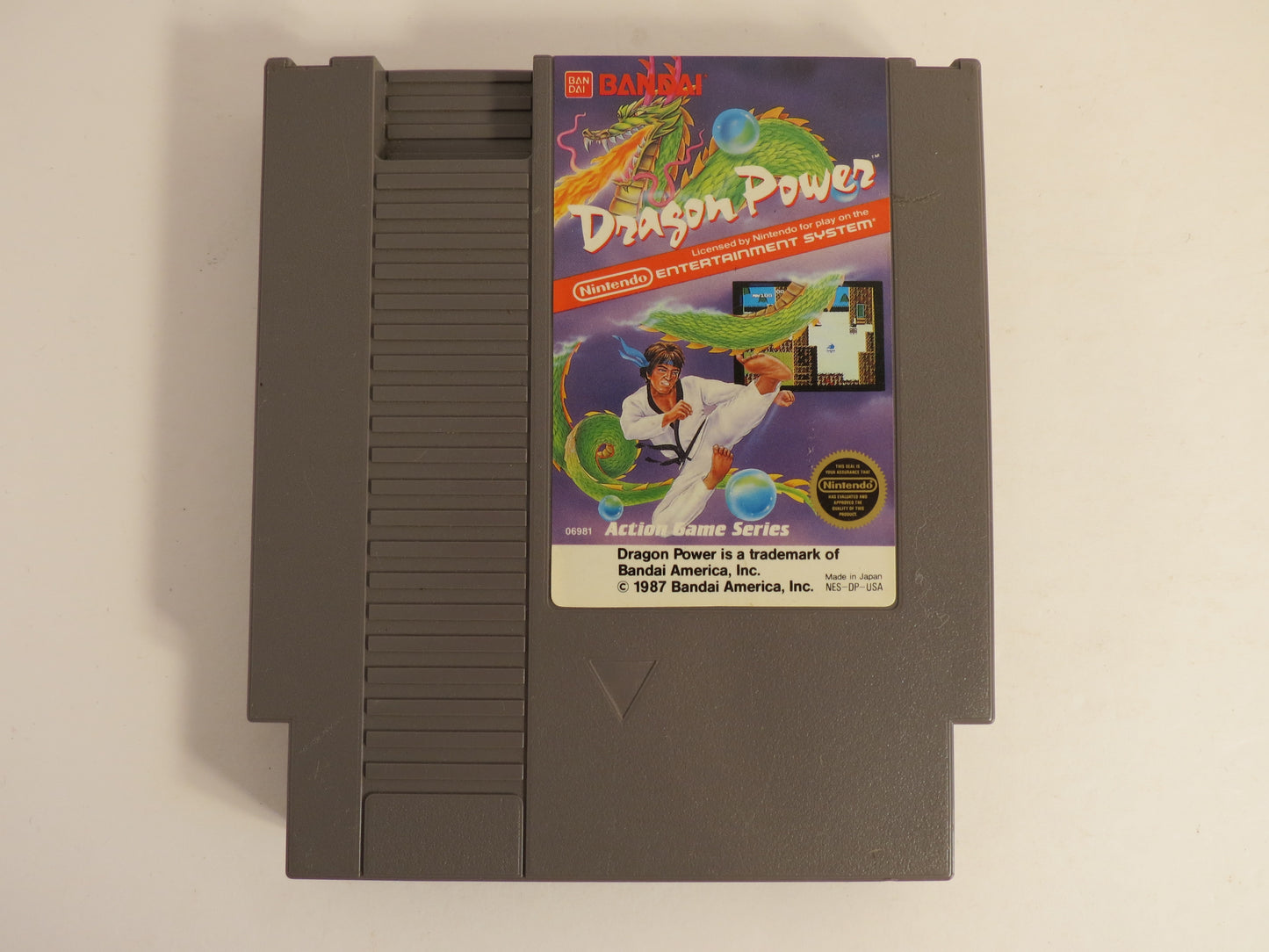 Dragon Power Nintendo NES Game