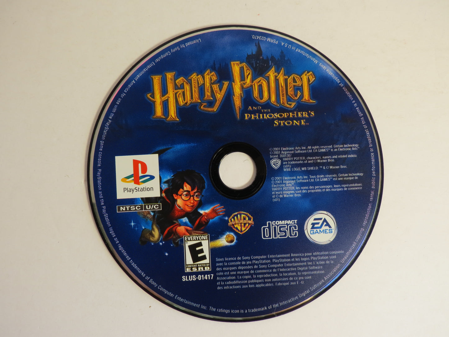 Harry Potter and the Philosopher's Stone Playstation 1 PS1 Game CIB
