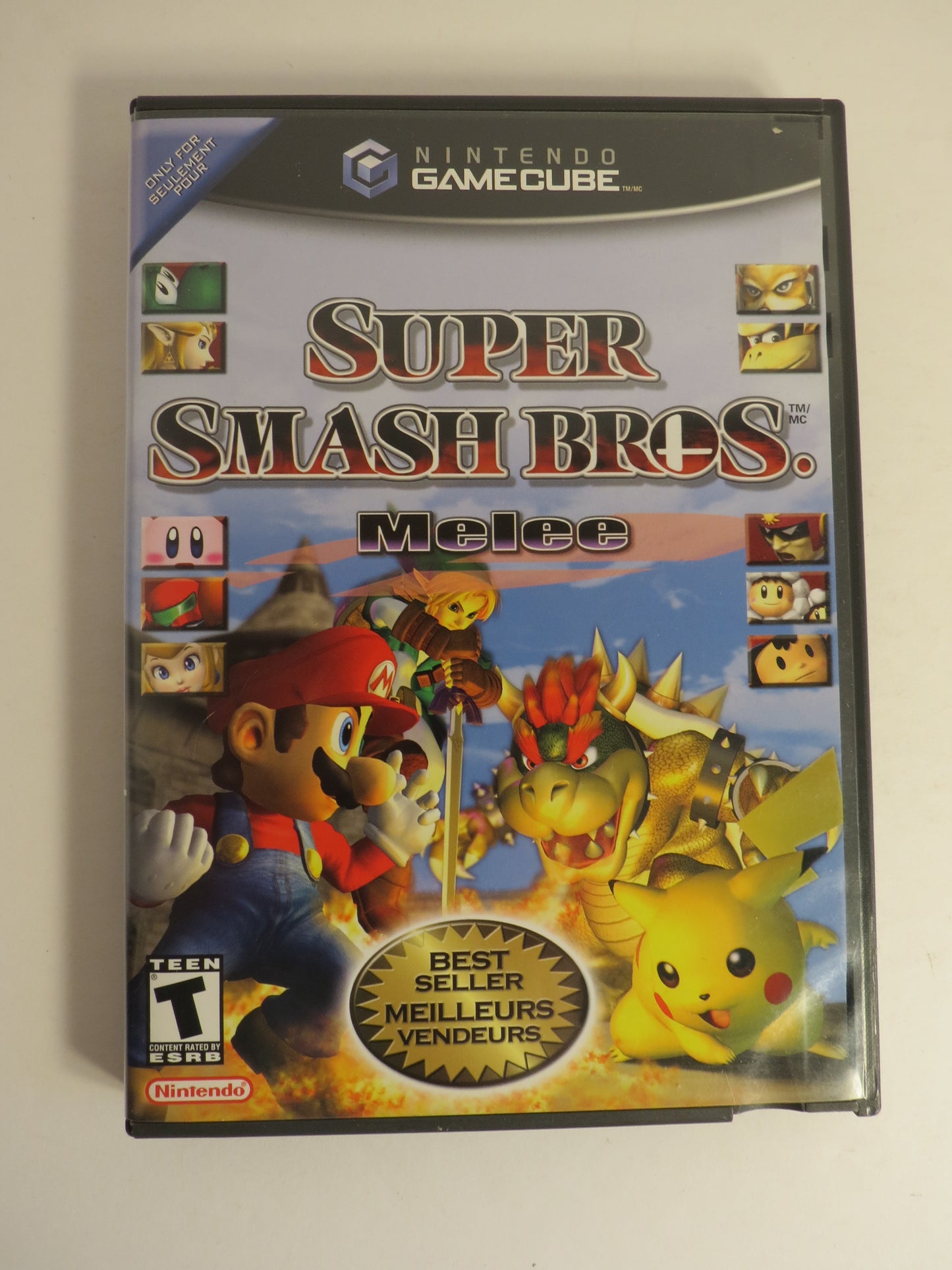 Super Smash Bros. Melee Nintendo Gamecube Game Best Seller CIB