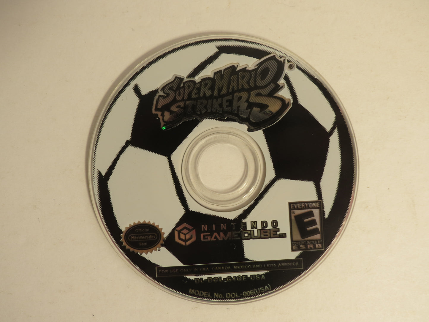 Super Mario Strikers Nintendo Gamecube Game NFR Not For Resale CIB