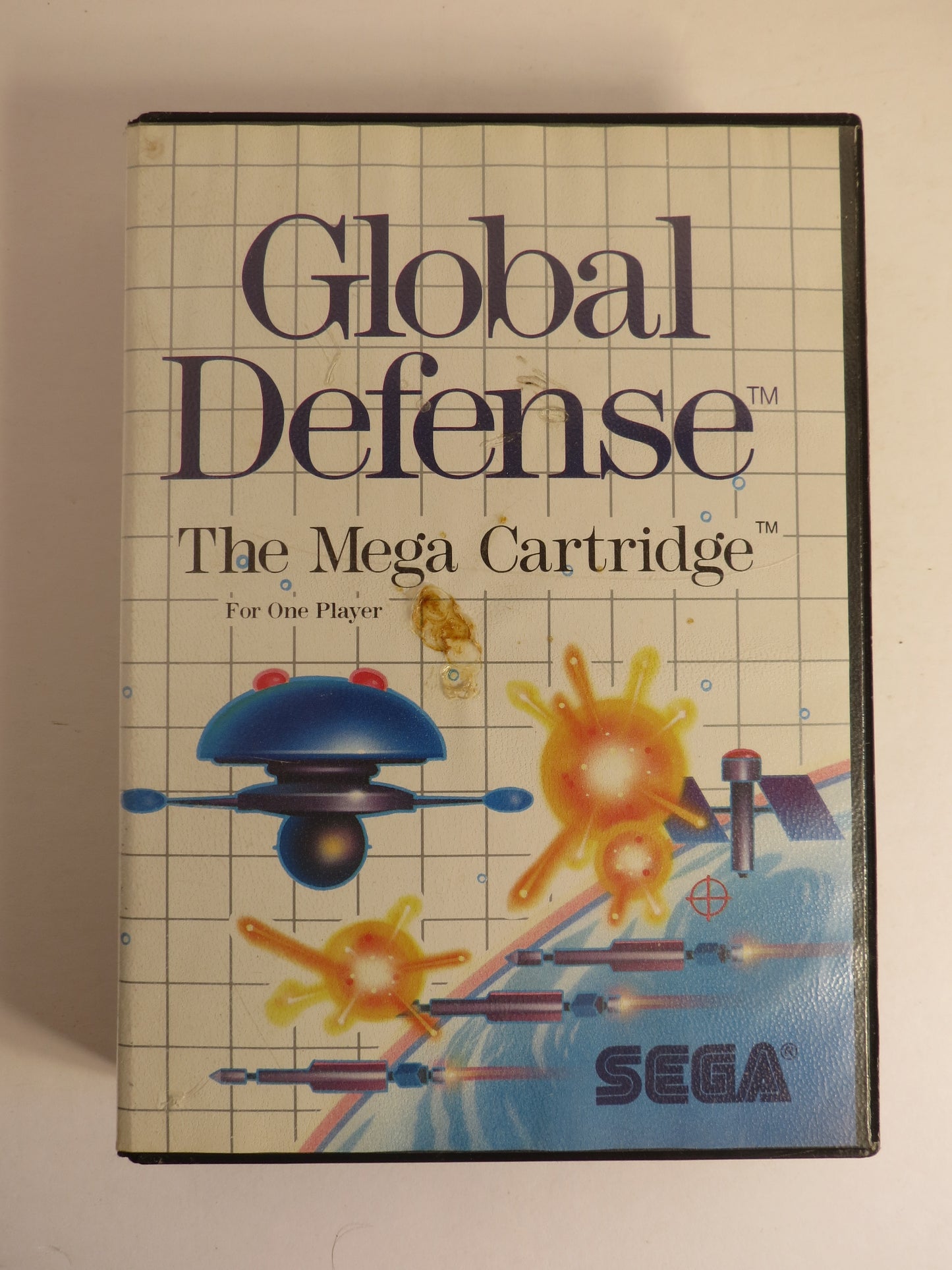 Global Defense Sega Master System Game SMS CIB