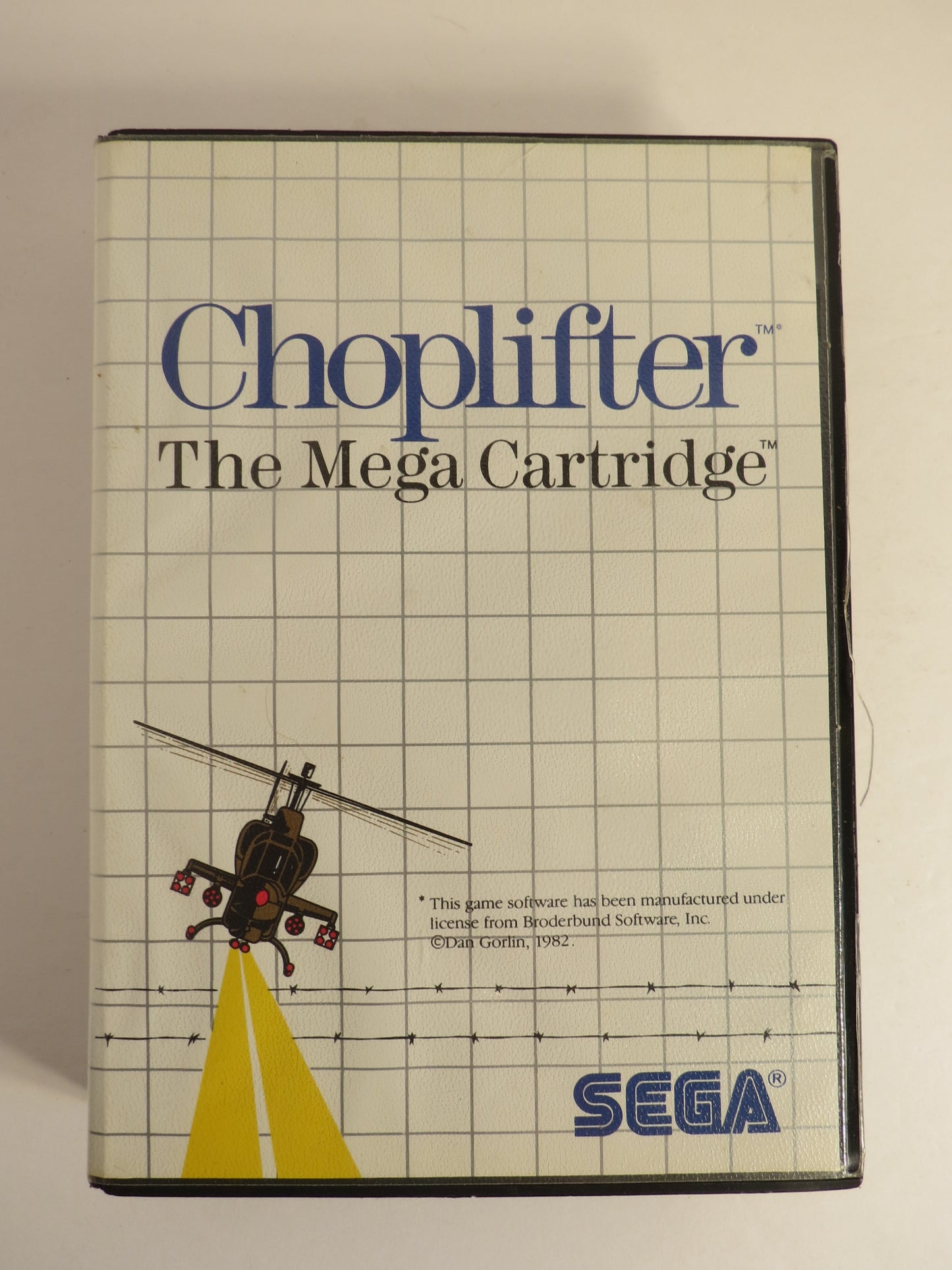 Choplifter Sega Master System Game SMS CIB