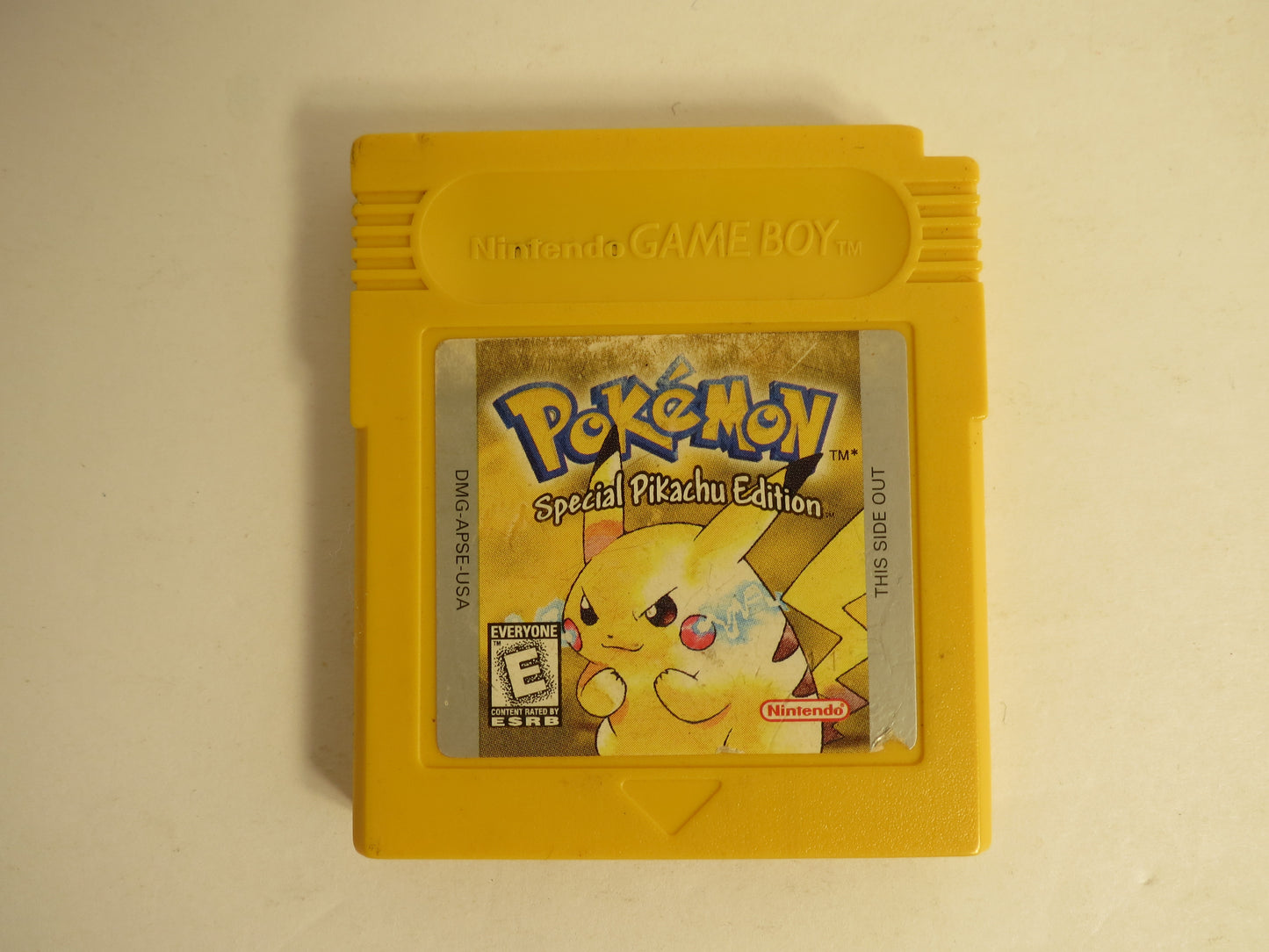 Pokemon Yello Special Pikachu Edition Nintendo Gameboy Game