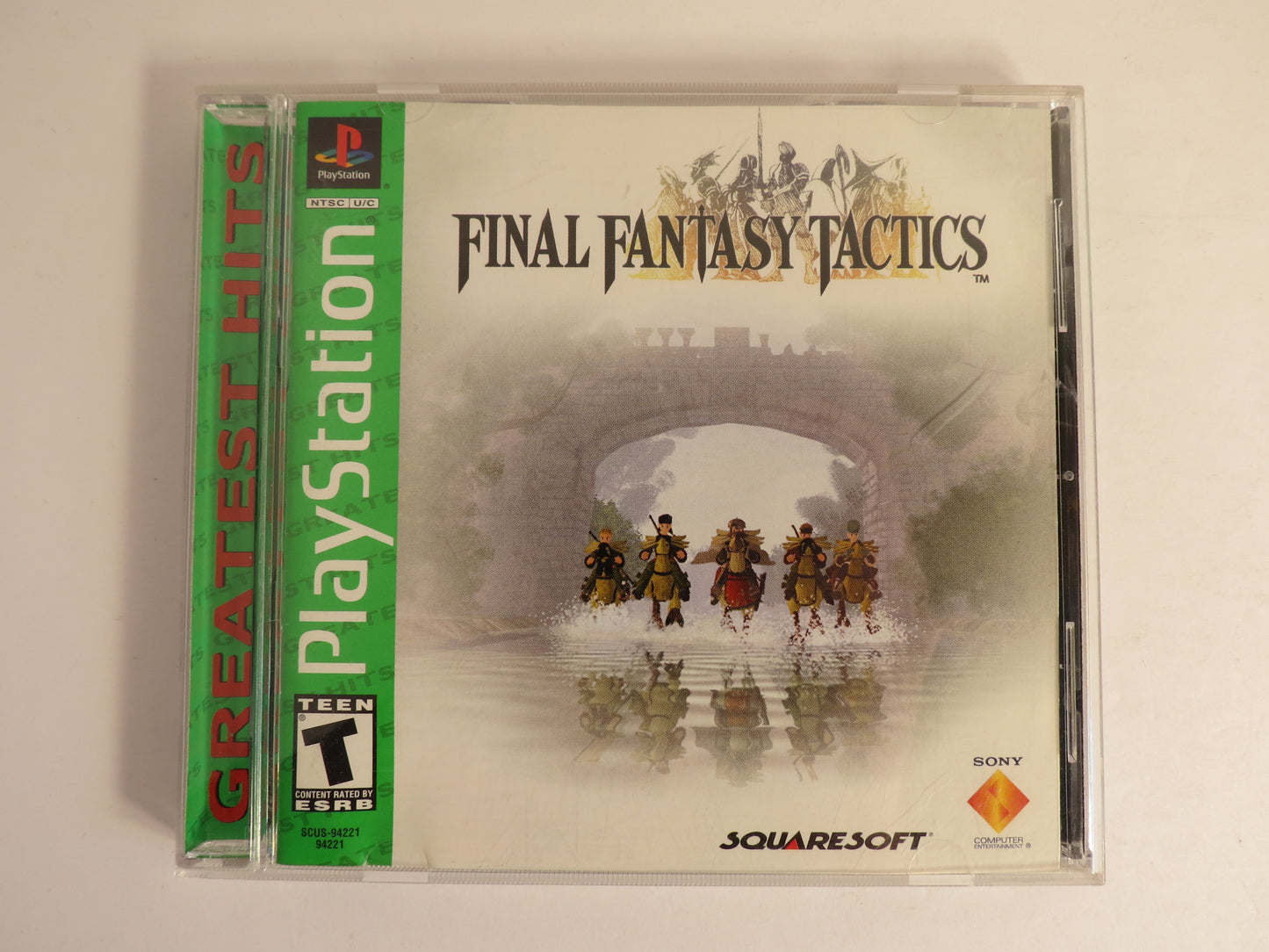 Final Fantasy Tactics Greatest Hits Playstation 1 PS1 Game CIB