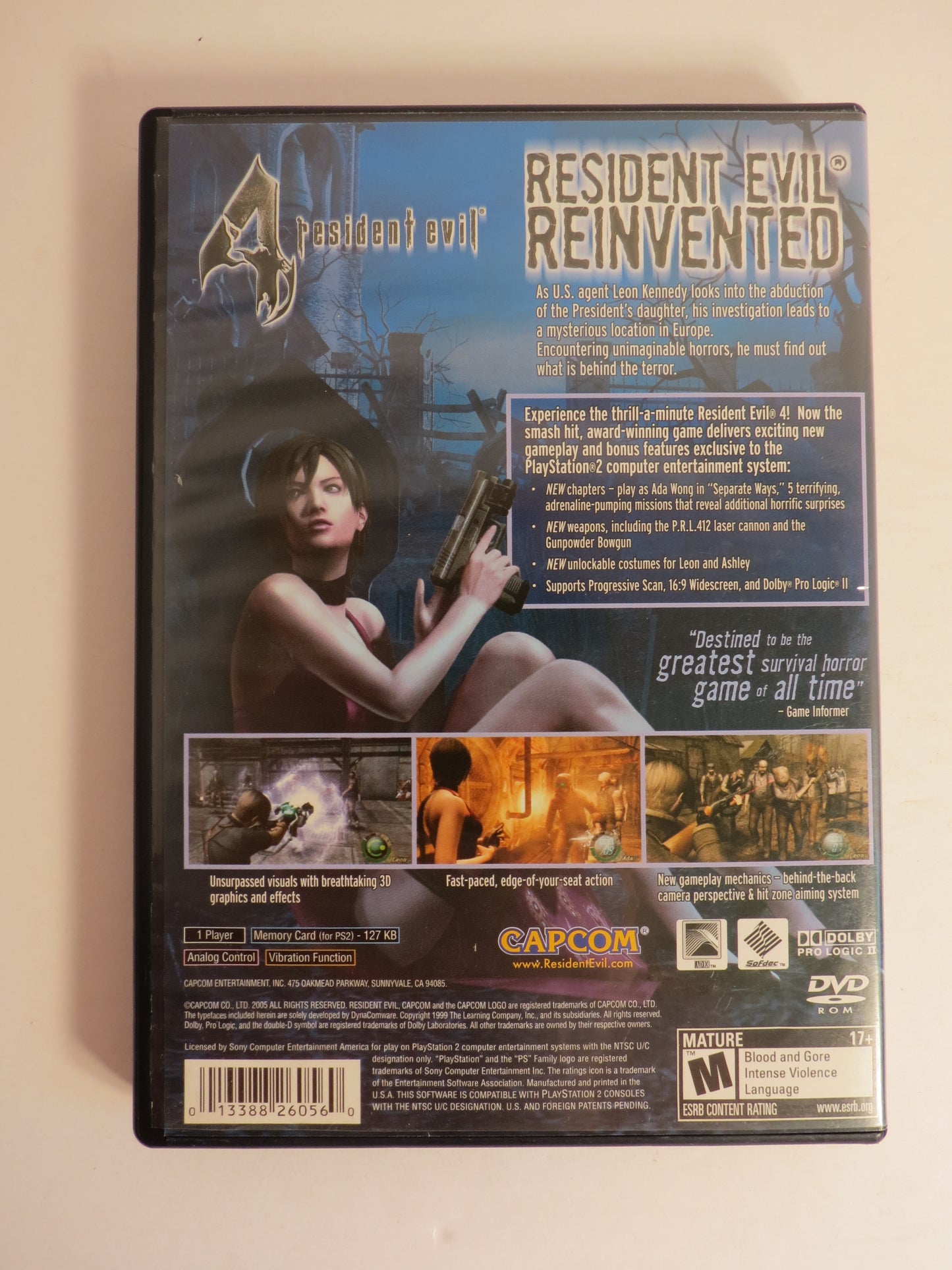 Resident Evil 4 Greatest Hits Playstation 2 PS2 Game CB