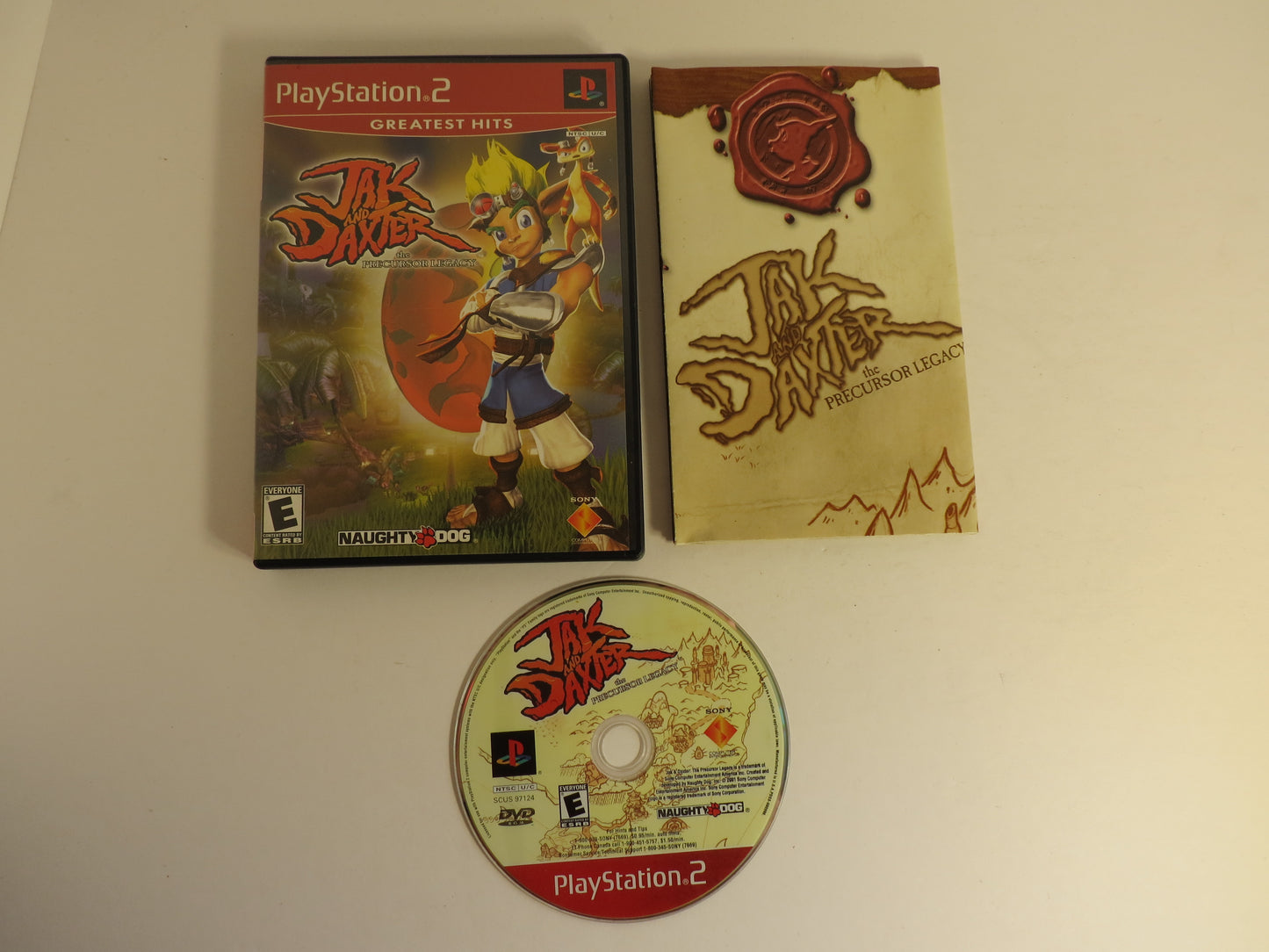 Jak and Daxter Greatest Hits Playstation 2 PS2 Game CIB