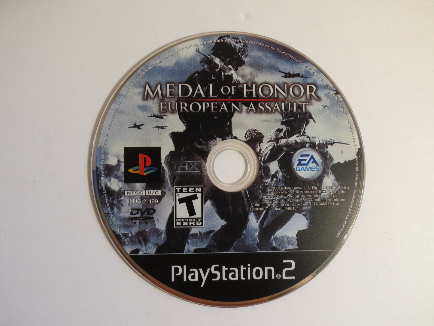 Medal of Honor European Assault Playstation 2 PS2 Game CIB