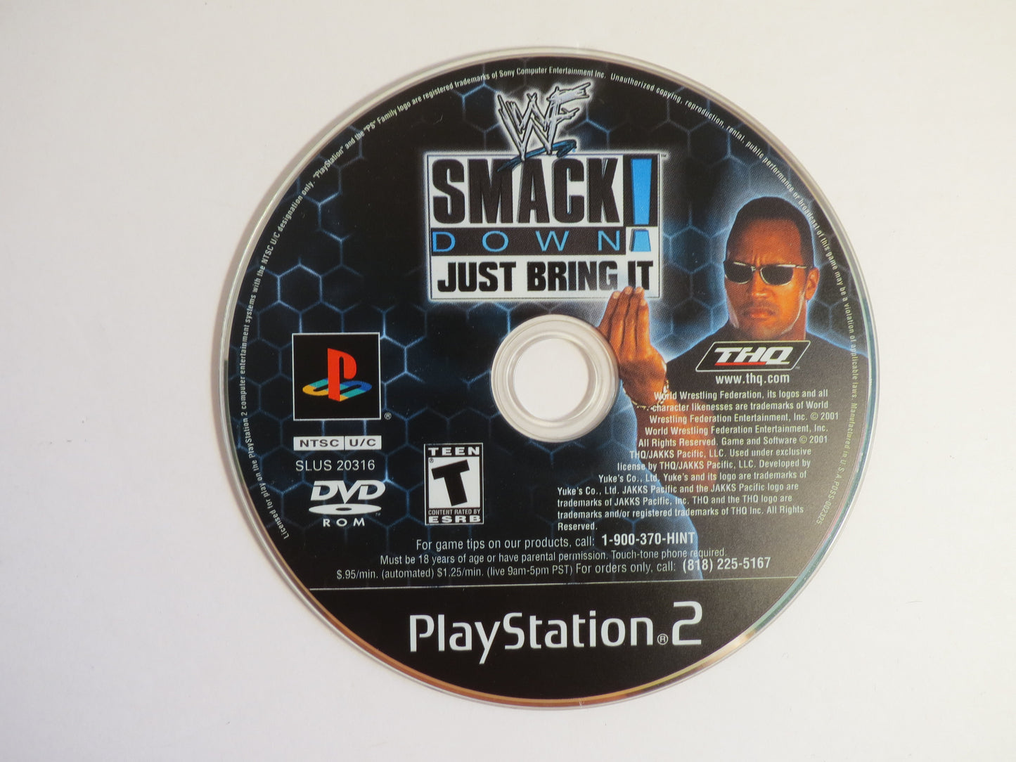 WWE Smack Down! Just Bring It Playstation 2 PS2 Game CIB