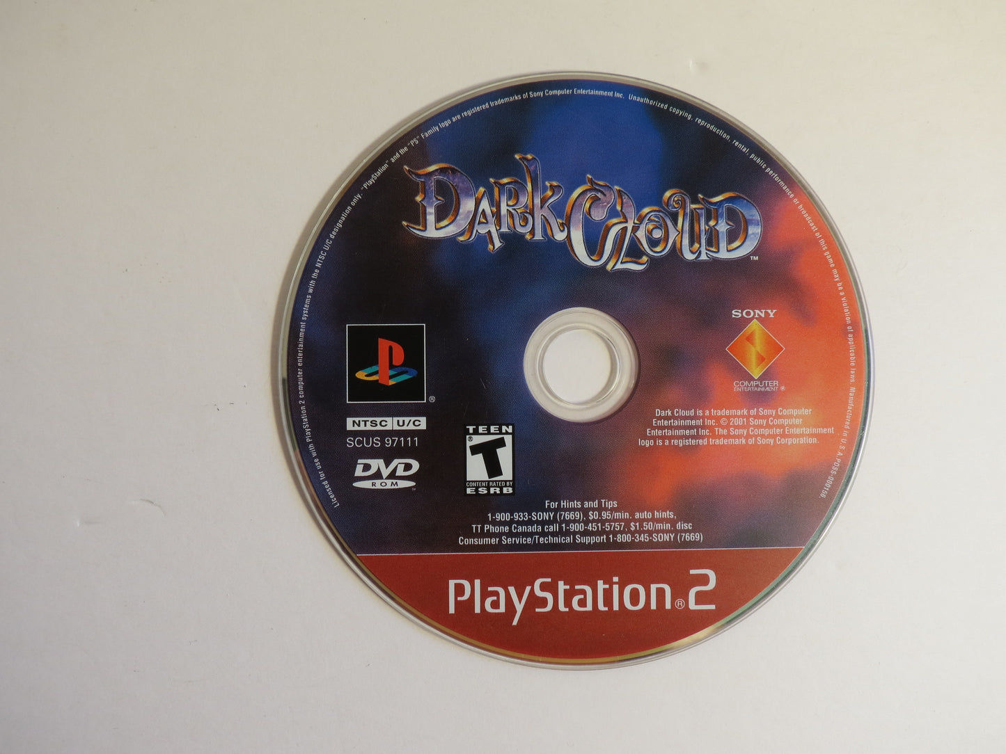 Dark Cloud Greatest Hits Playstation 2 PS2 Game CIB