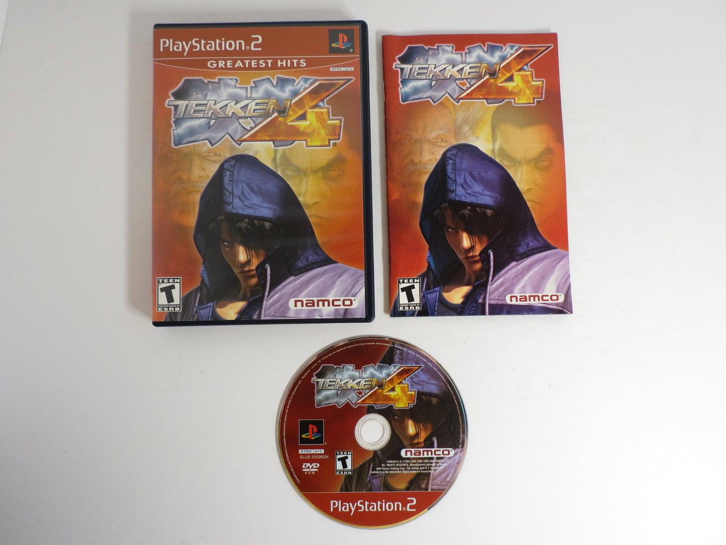 Tekken 4 Greatest Hits Playstation 2 PS2 Game CIB