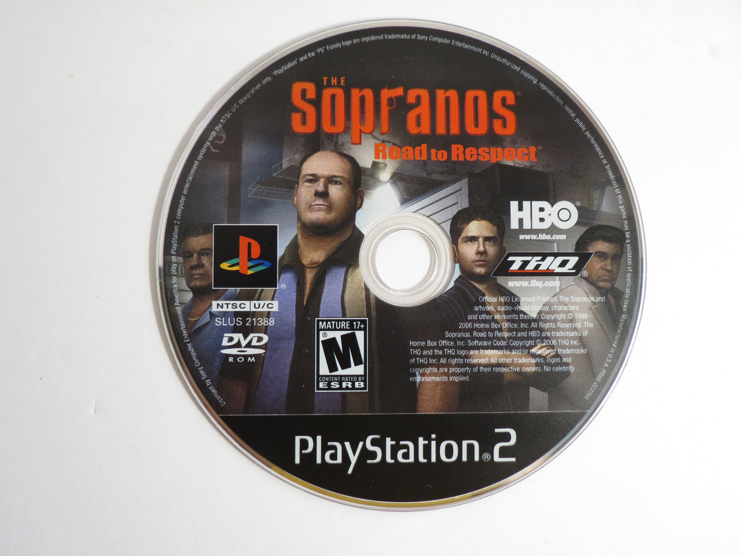 The Sopranos Road to Respect Playstation 2 PS2 Game CIB