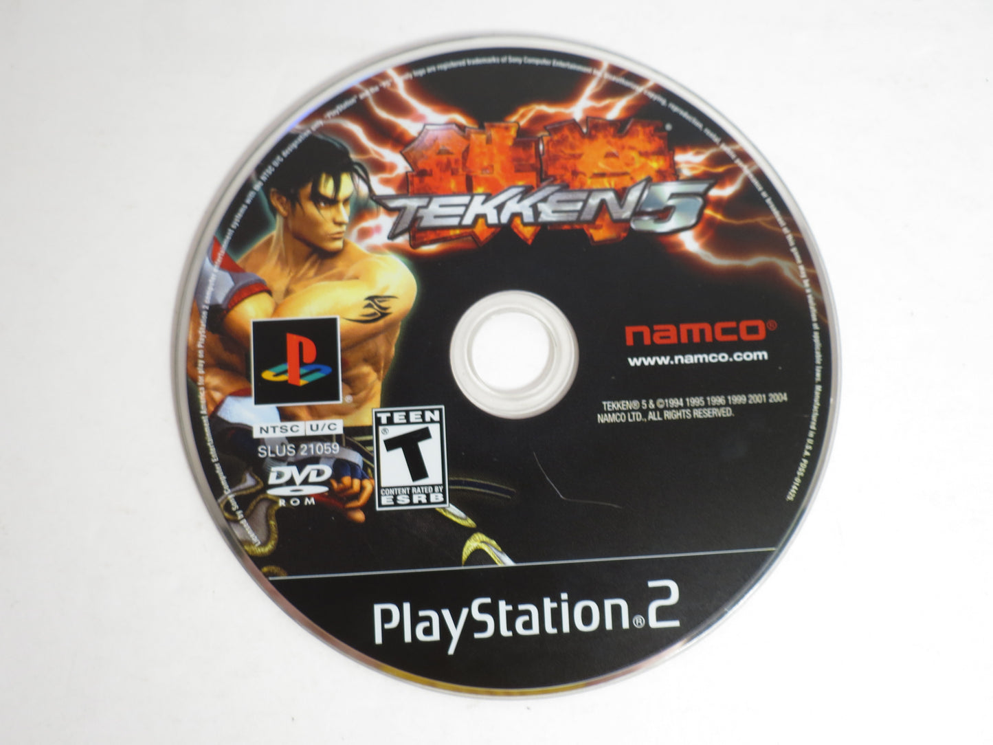 Tekken 5 Playstation 2 PS2 Game CB
