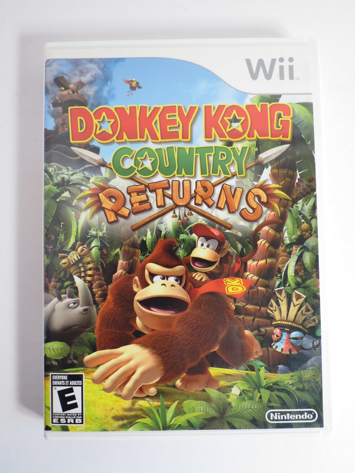 Donkey Kong Country Returns Nintendo Wii Game CIB