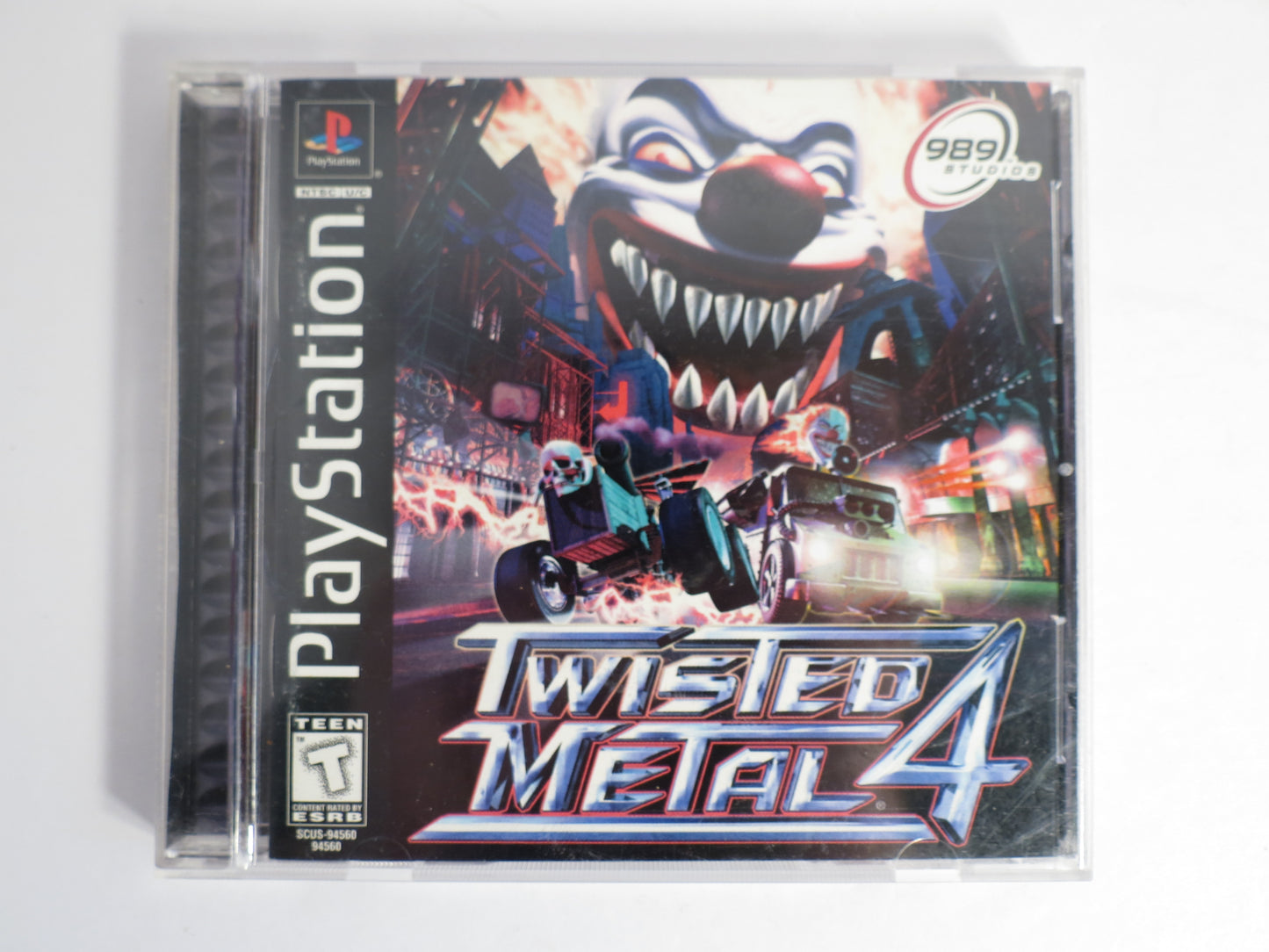 Twisted Metal 4 Playstation 1 PS1 Game CIB