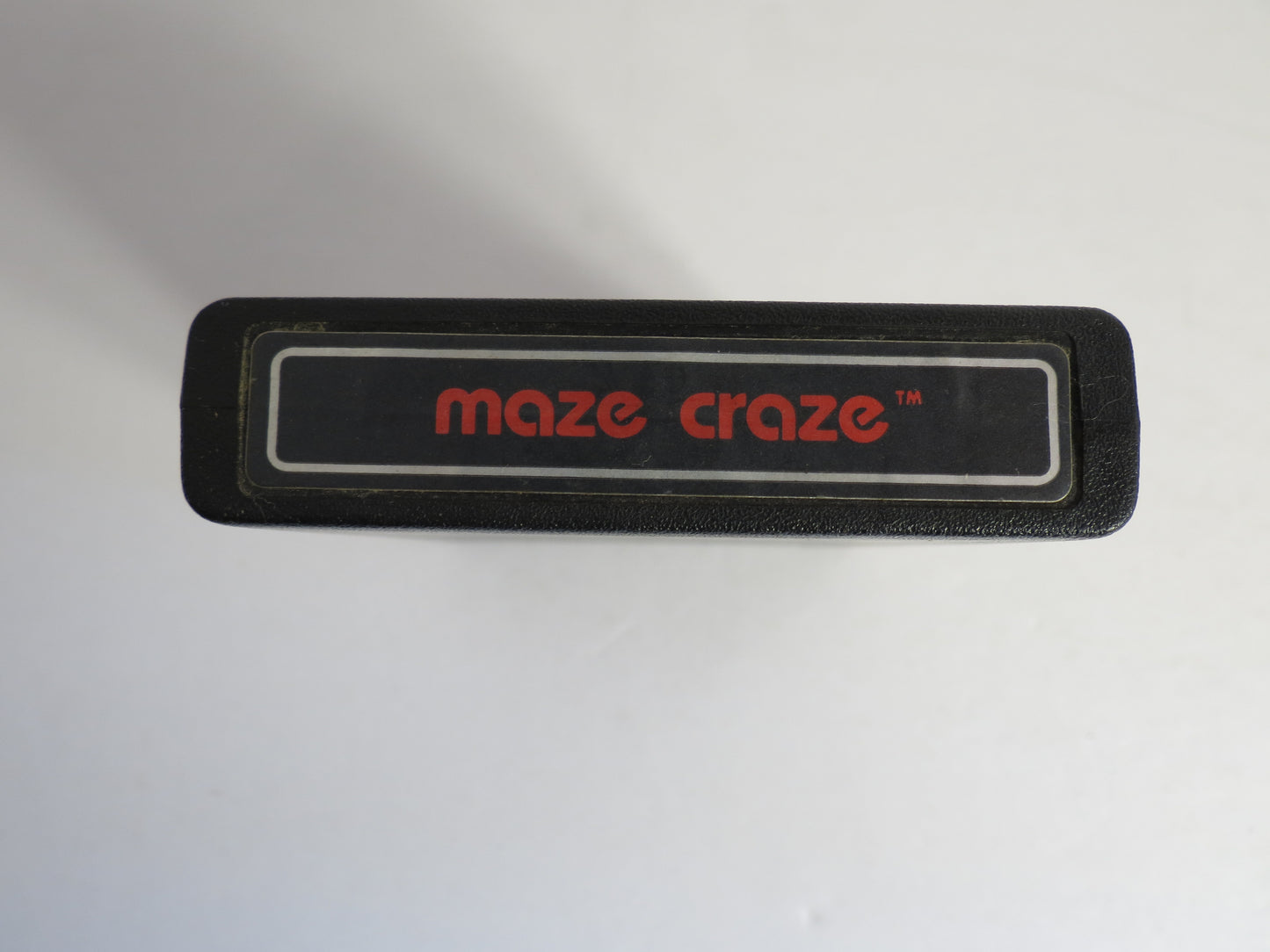 Maze Craze Text Label Atari 2600 Game