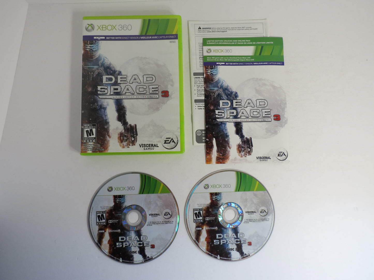 Dead Space 3 Limited Edition Xbox 360 Game CB