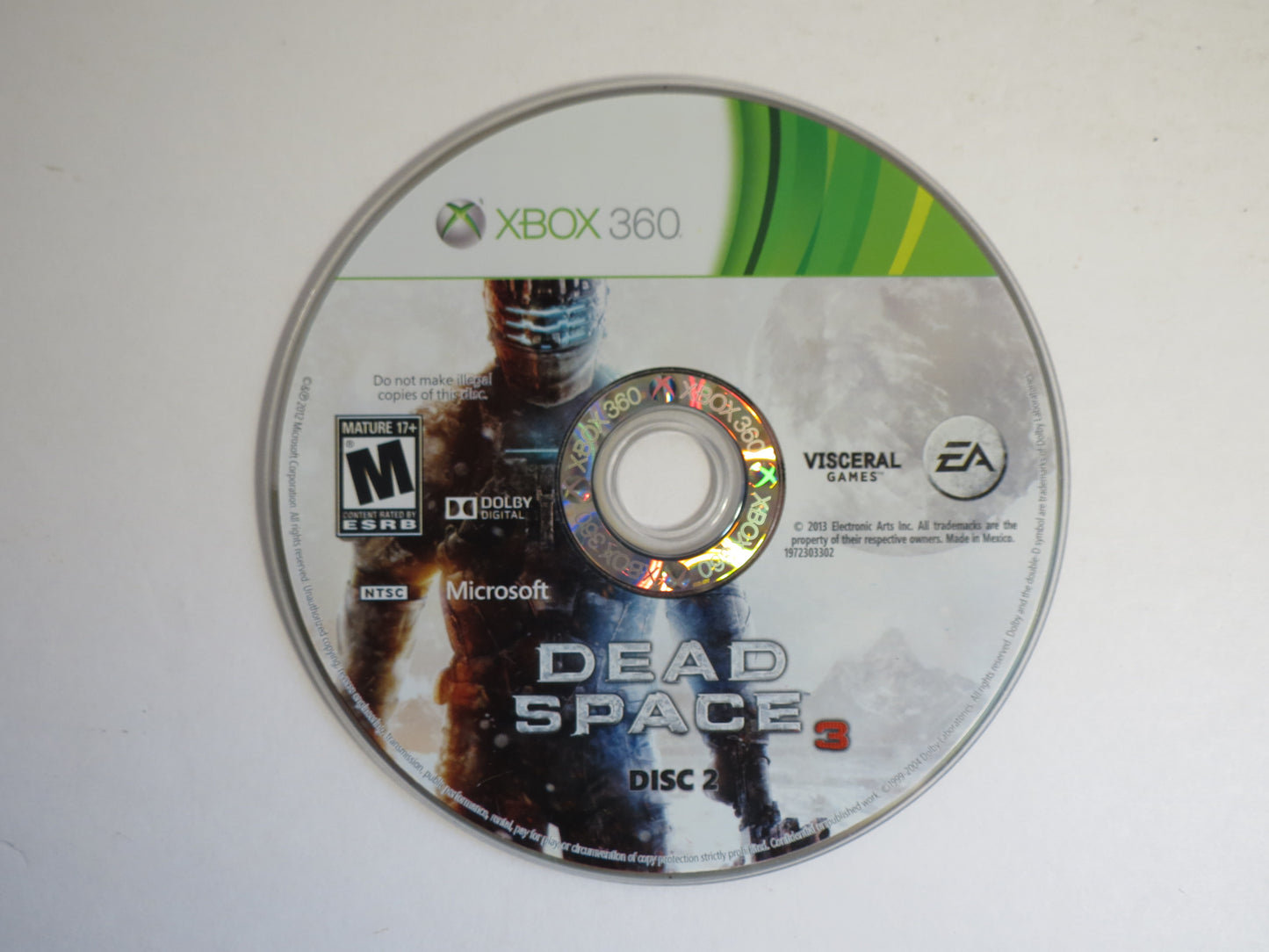 Dead Space 3 Limited Edition Xbox 360 Game CB