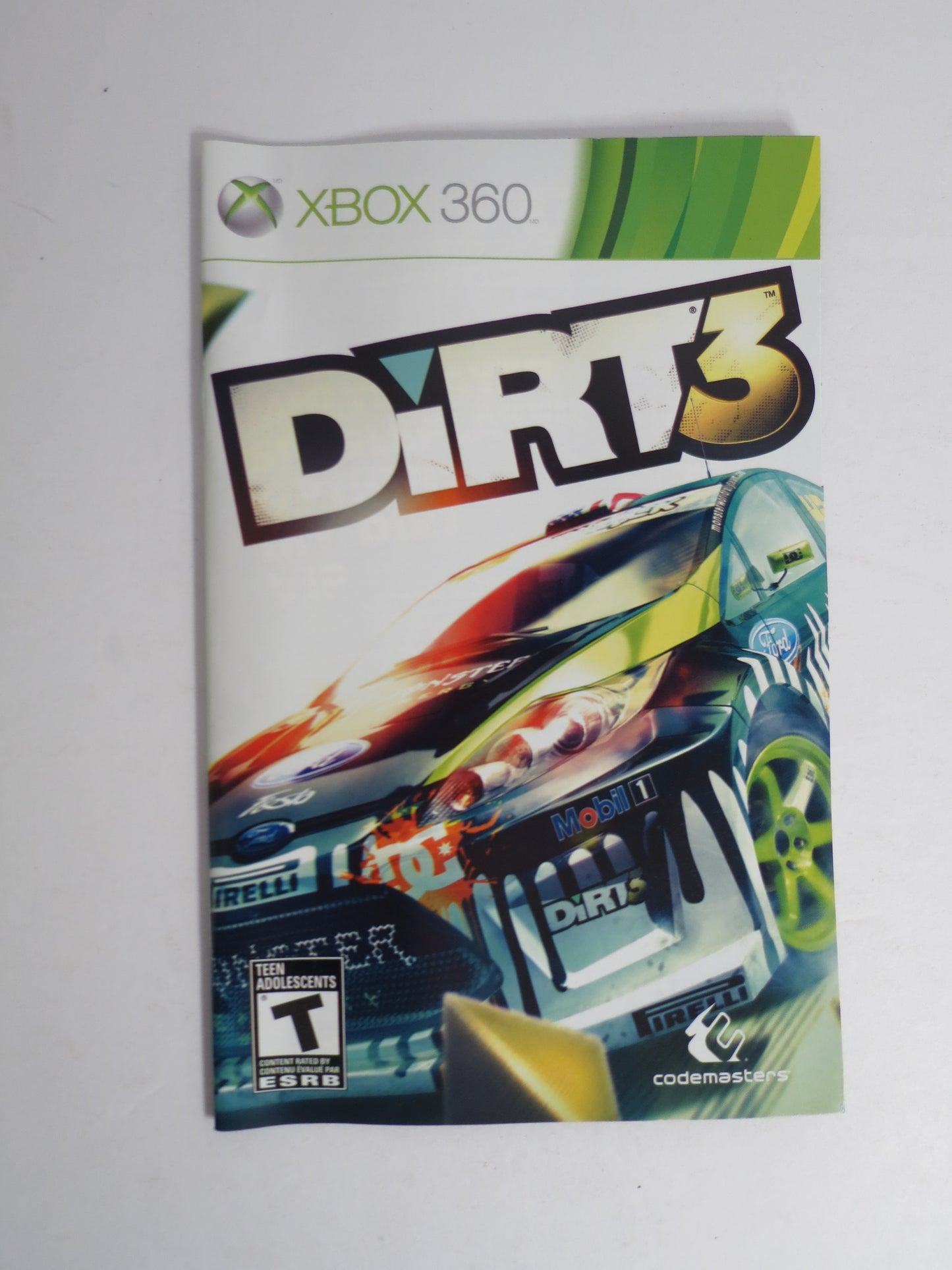 Dirt 3 Xbox 360 Game CIB