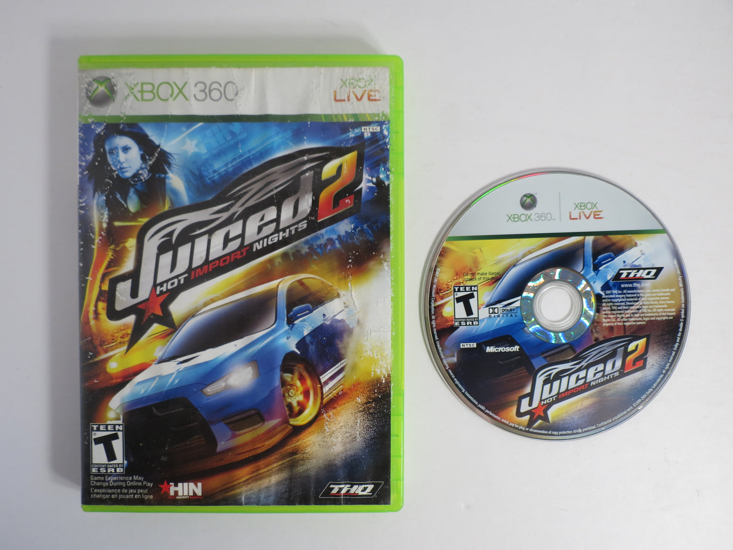 Juiced 2 Hot Import Nights Xbox 360 Game CB