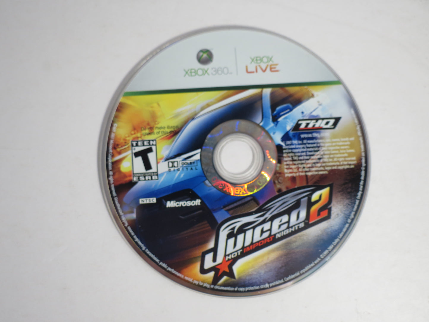 Juiced 2 Hot Import Nights Xbox 360 Game CB