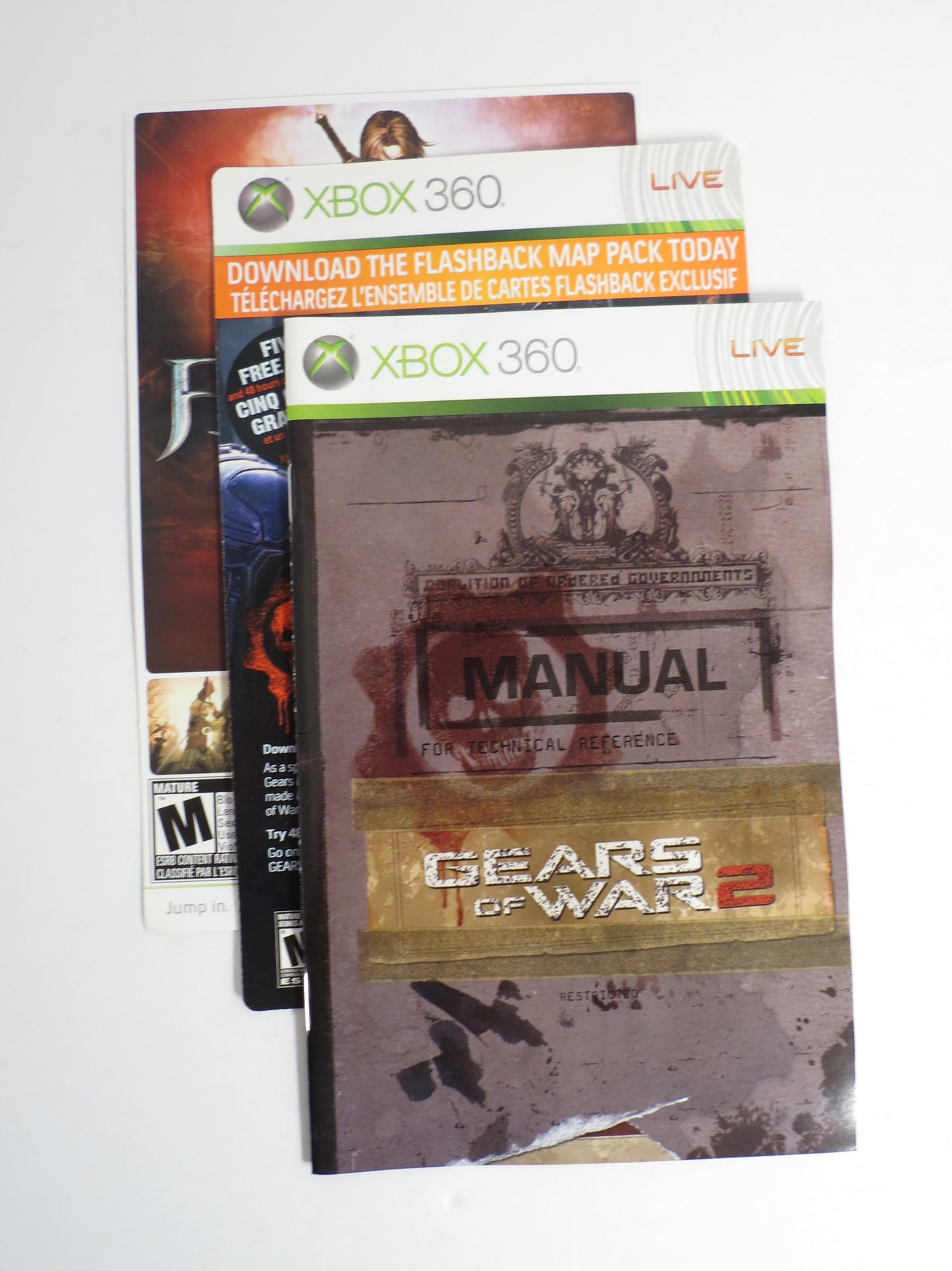 Gears of War 2 Xbox 360 Game CIB