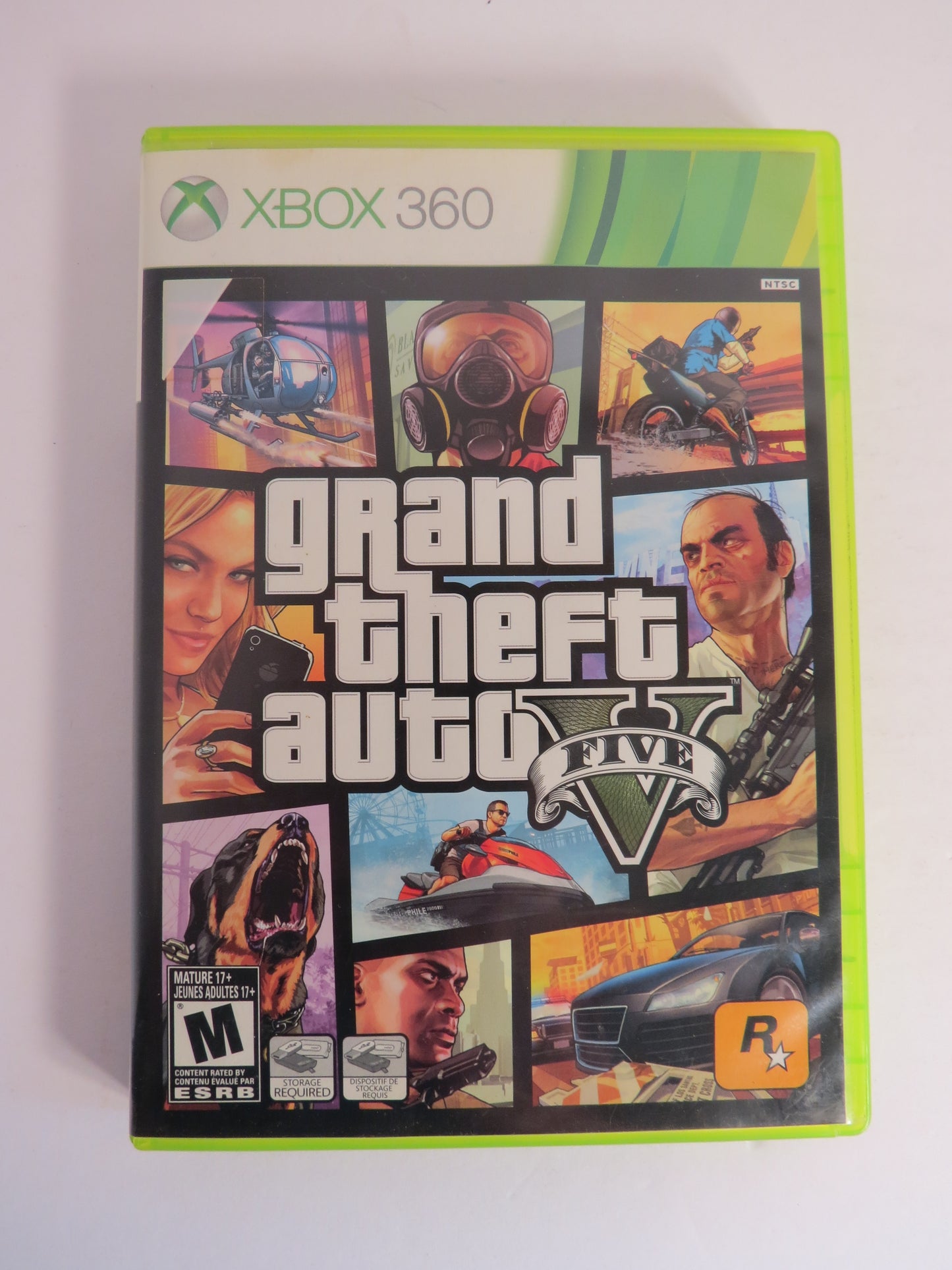 Grand Theft Auto V GTA 5 Xbox 360 Game CIB