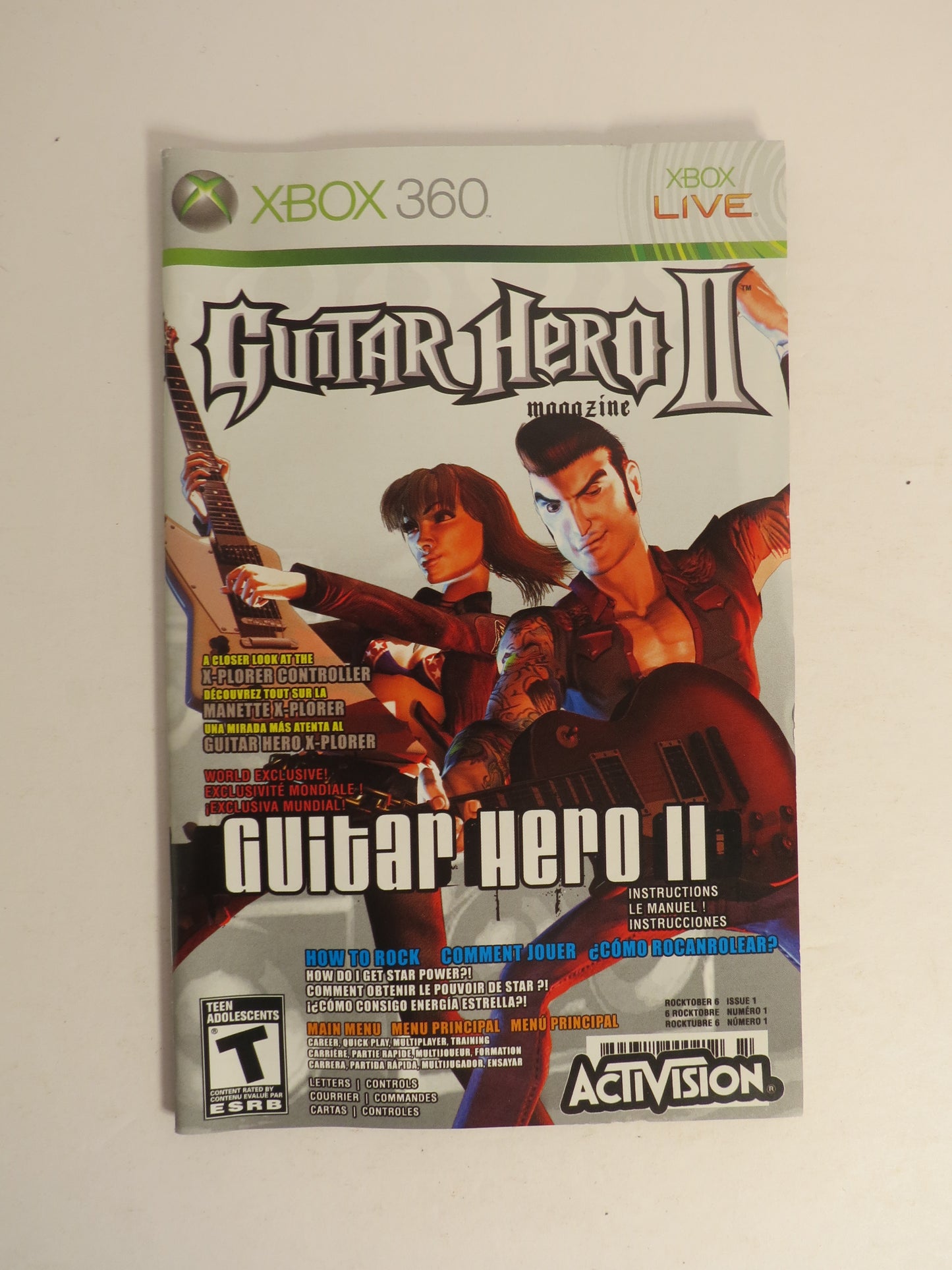 Guitar Hero II Xbox 360 Game CIB