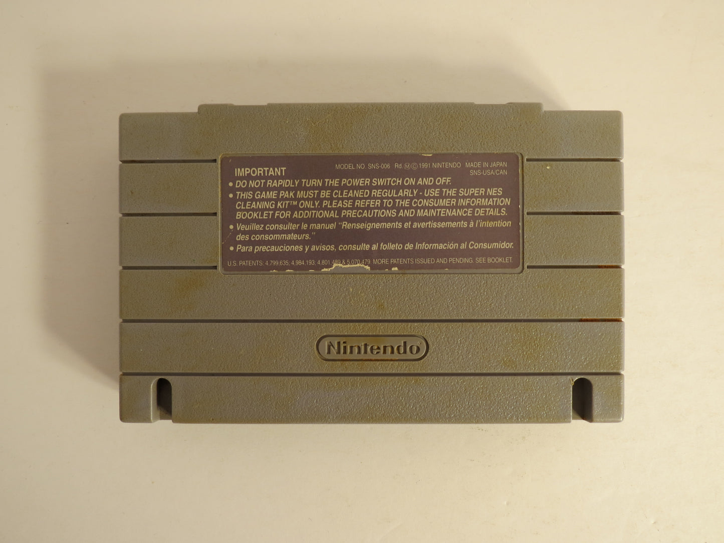 Bulls vs Blazers and the NBA Playoffs Super Nintendo SNES Game