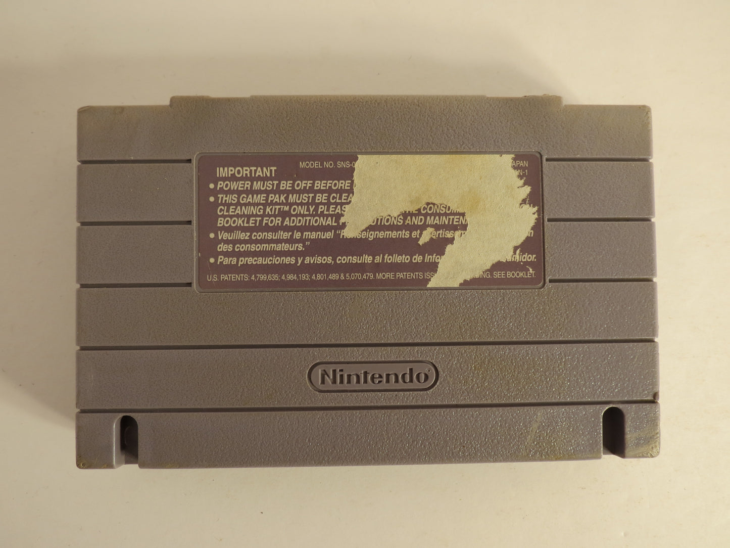 John Madden Football '93 Super Nintendo SNES Game
