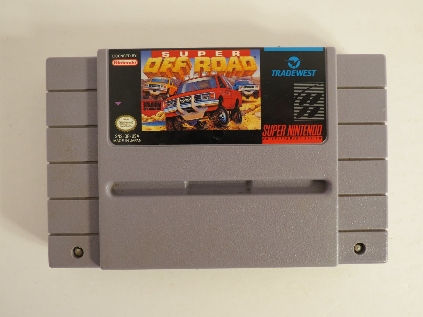 Super Off-Road Super Nintendo SNES Game
