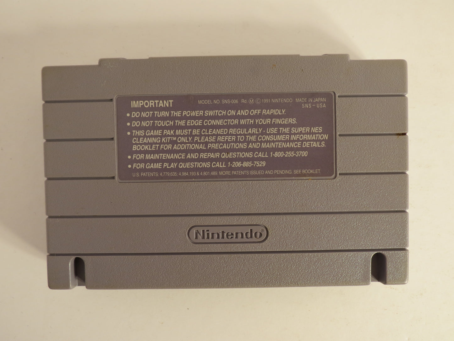 Super Off-Road Super Nintendo SNES Game