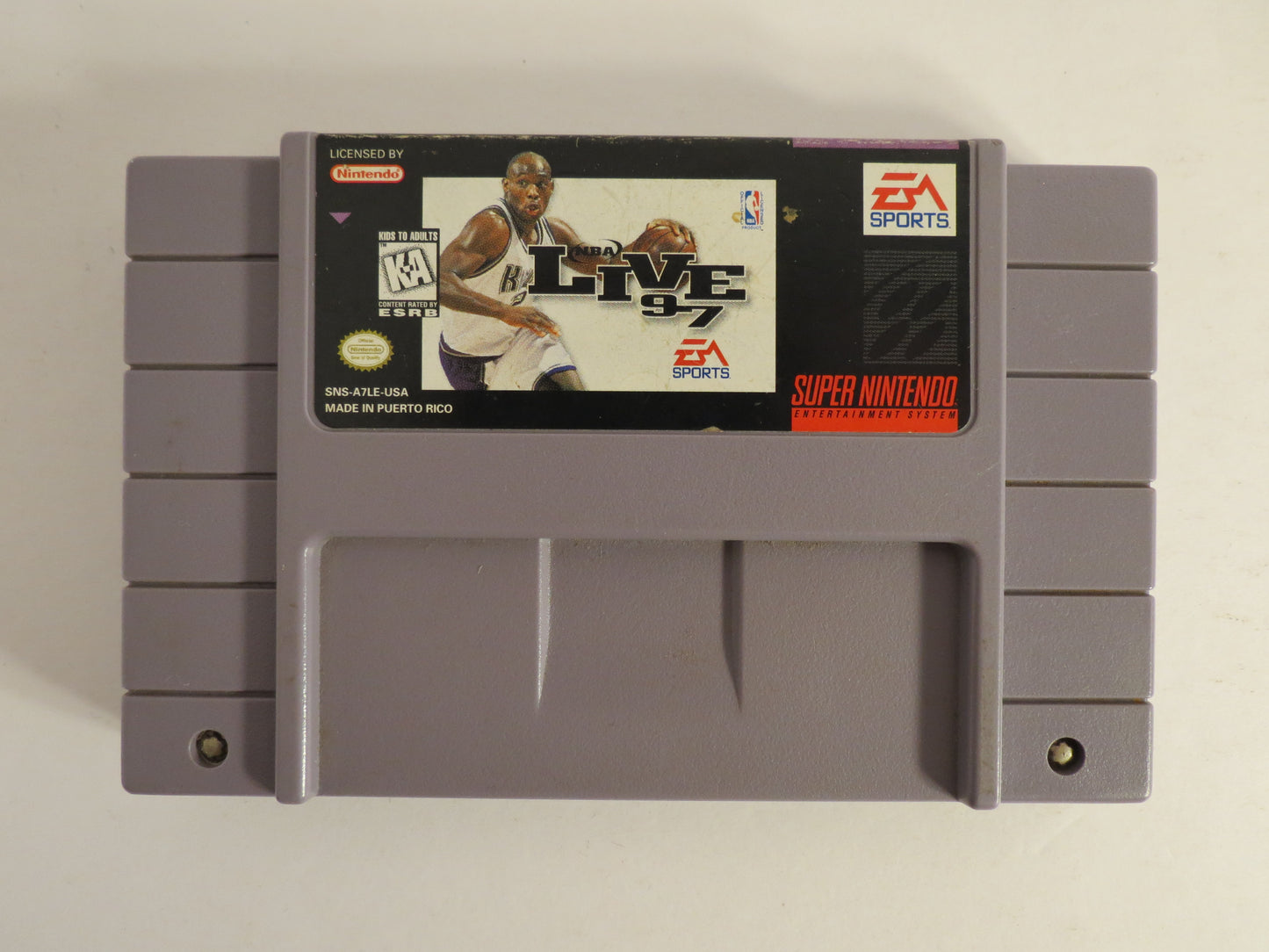 NBA Live 97 Super Nintendo SNES Game