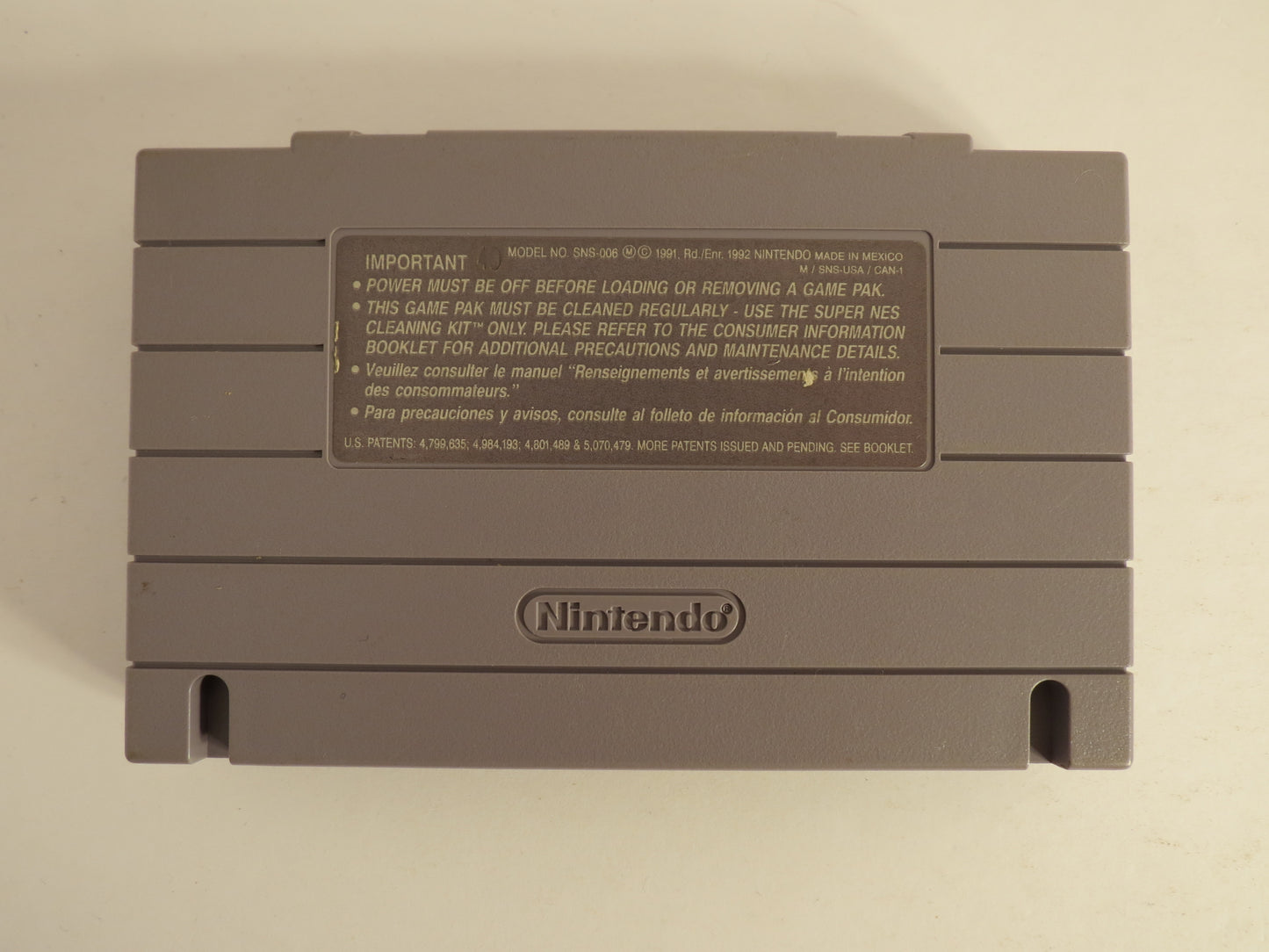 Mortal Kombat 3 Super Nintendo SNES Game