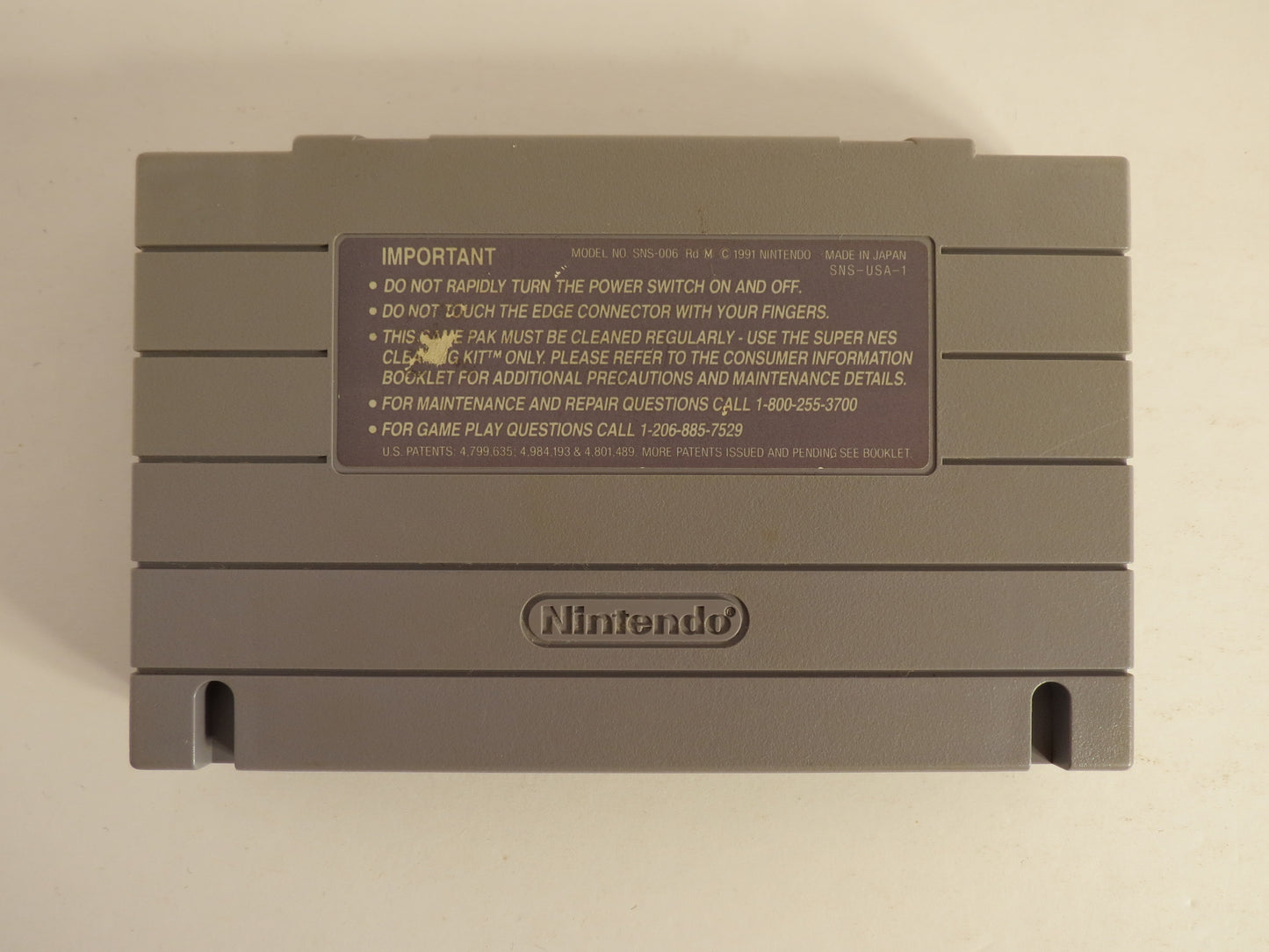 PGA Tour Golf Super Nintendo SNES Game